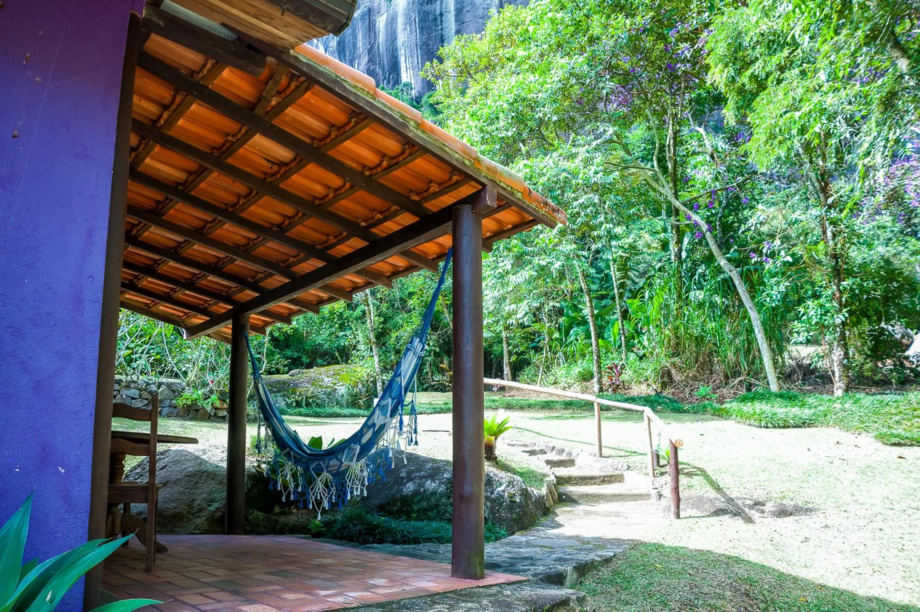 Patio in Pousada Paraíso Açú