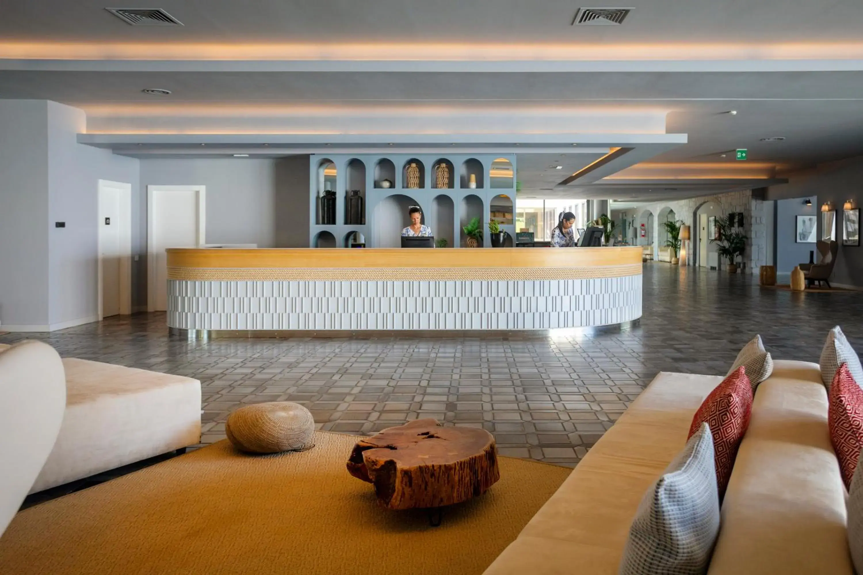 Lobby or reception in Mangia's Torre Del Barone Resort & SPA Lobby or reception in Mangia's Torre Del Barone Resort & SPA