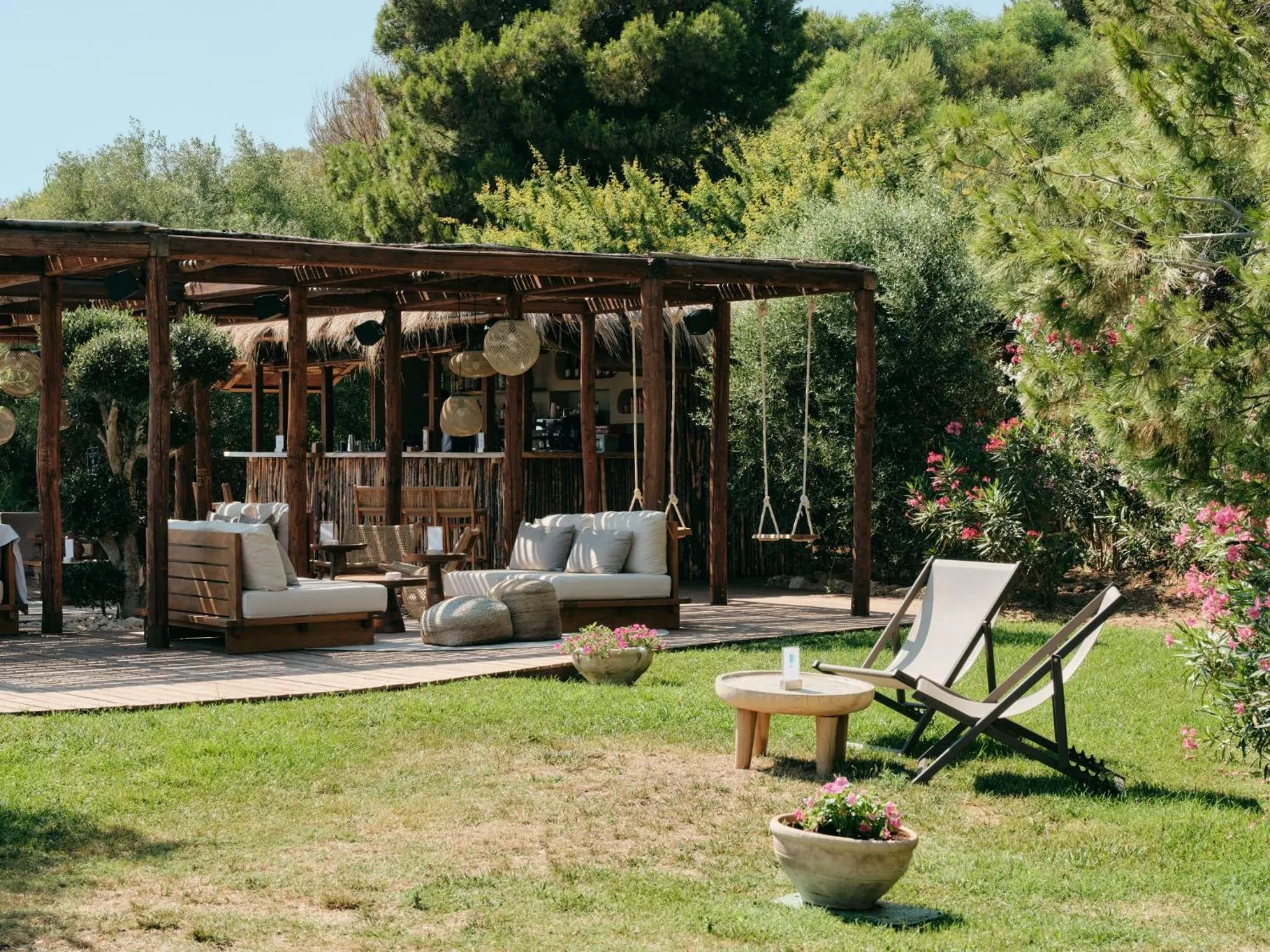 Garden in Mangia's Torre Del Barone Resort & SPA