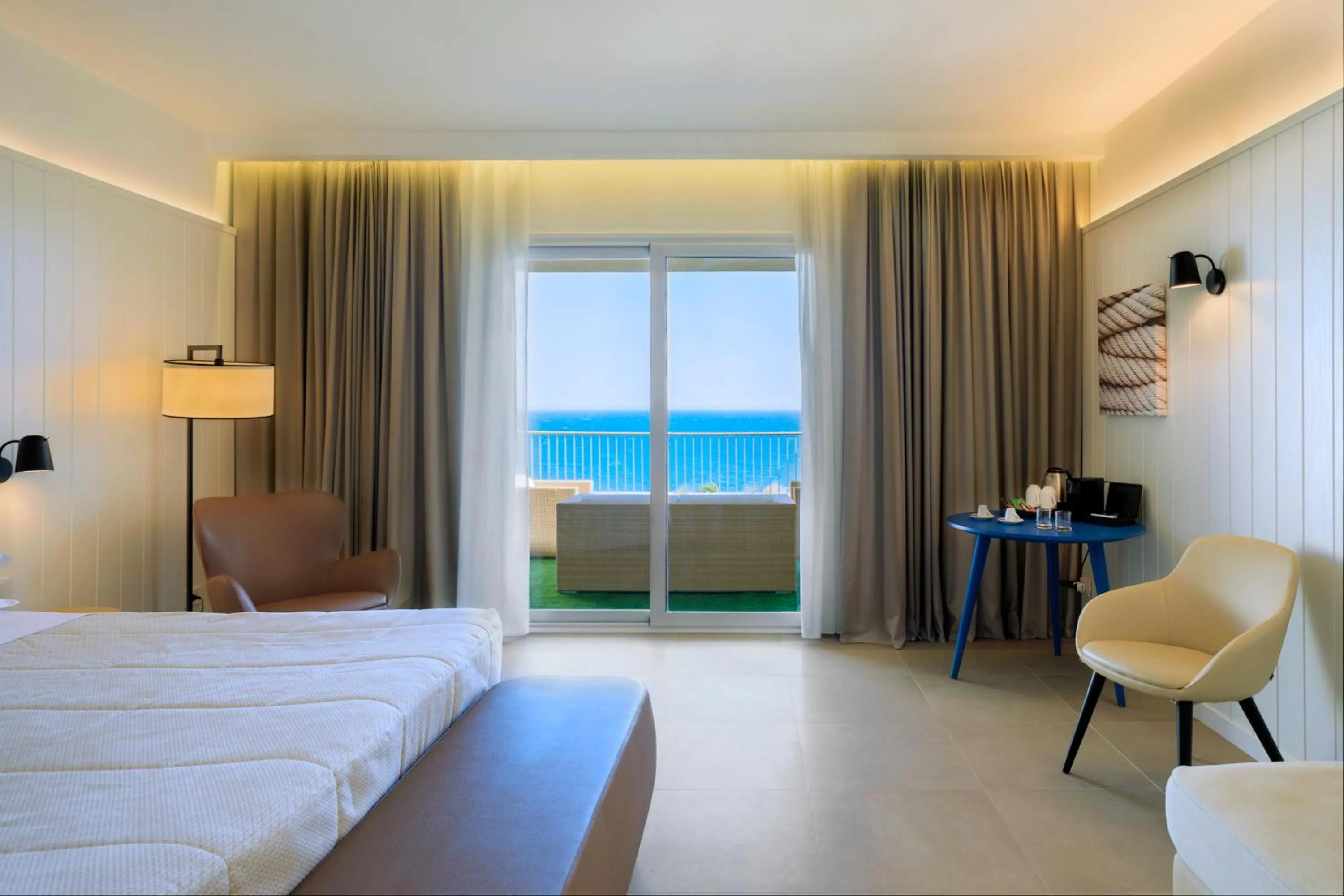 Bedroom, Bed in Mangia's Torre Del Barone Resort & SPA