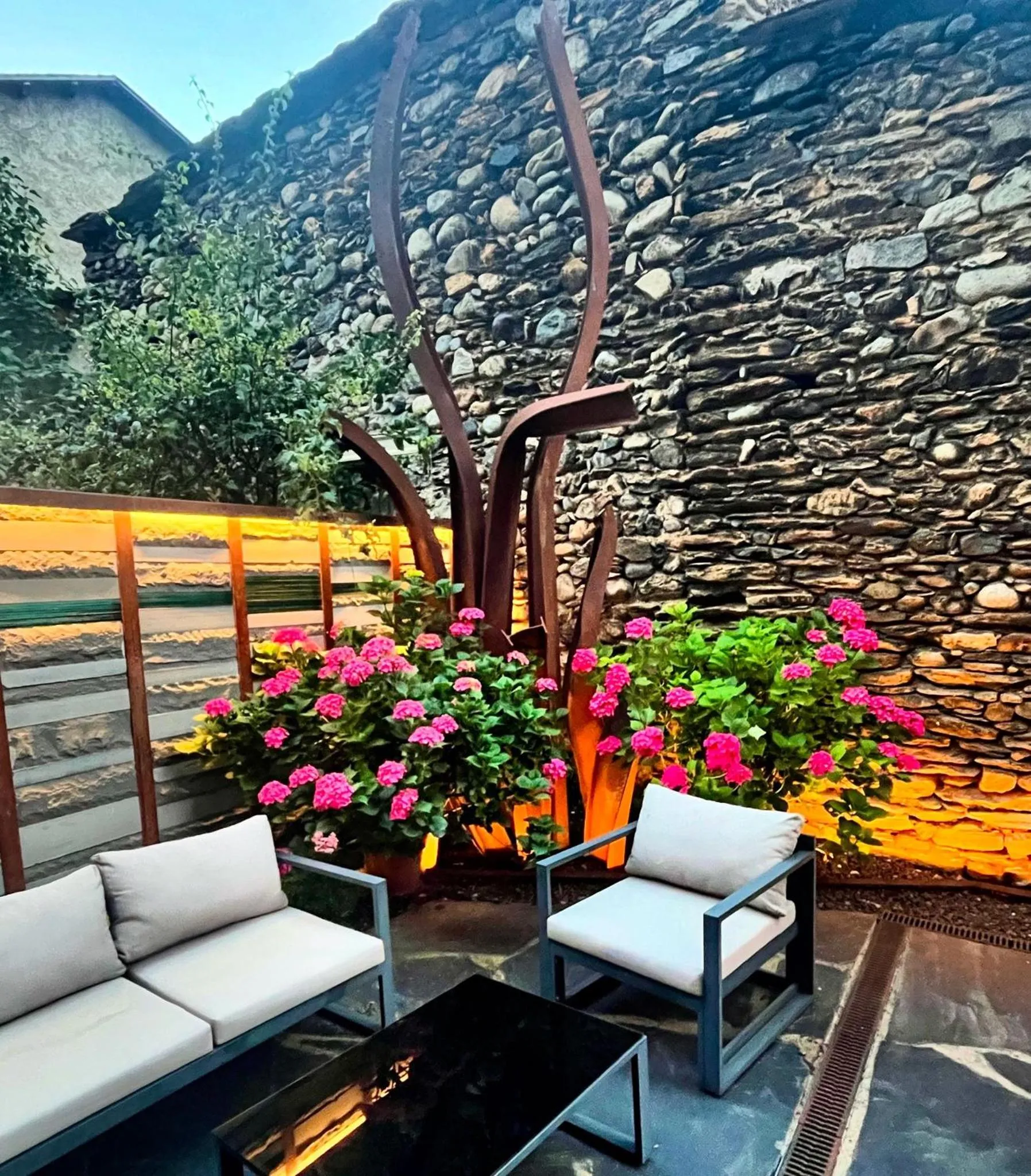Balcony/Terrace in Hotel Boutique La Neu