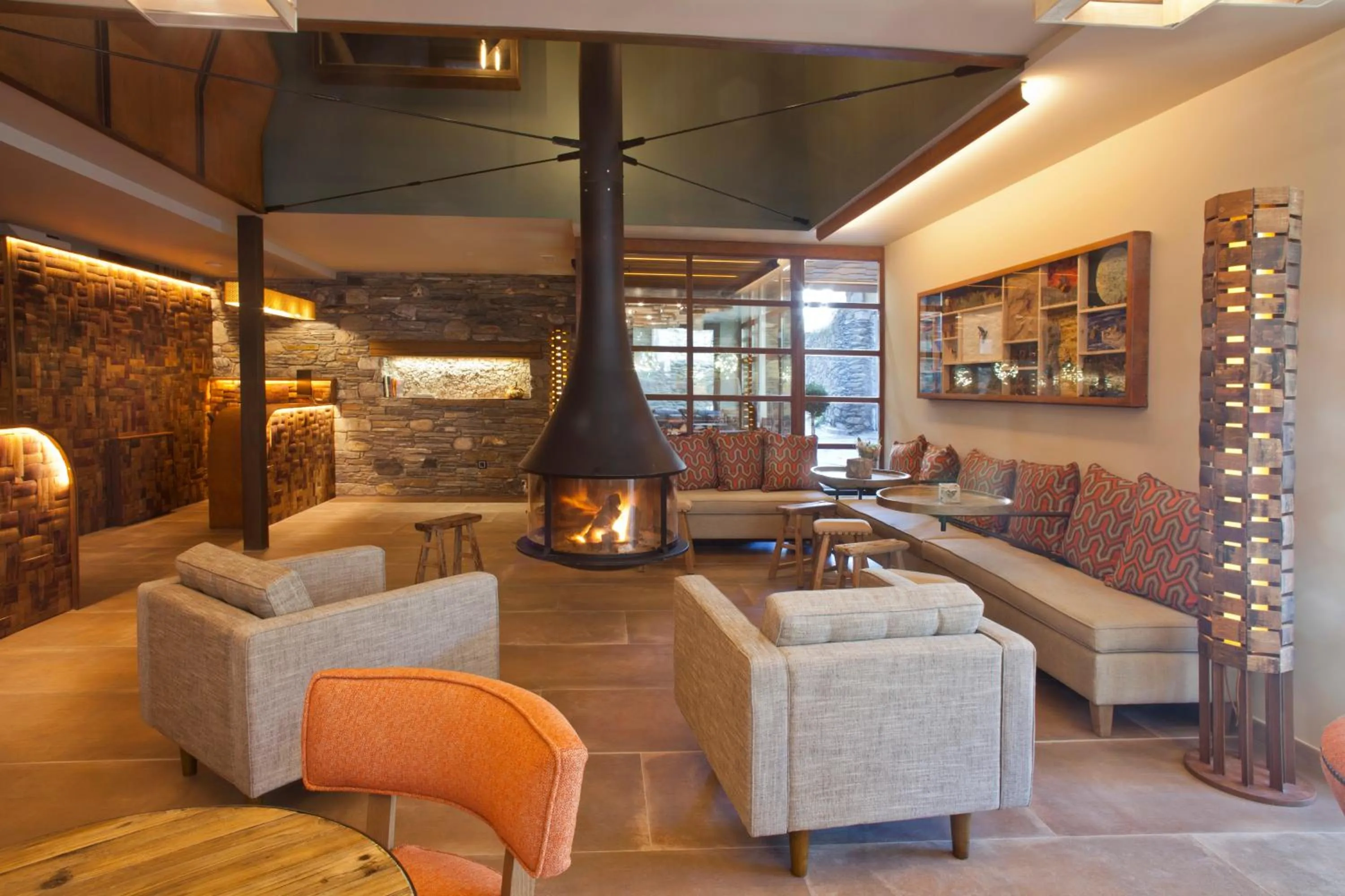 Lobby or reception in Hotel Boutique La Neu