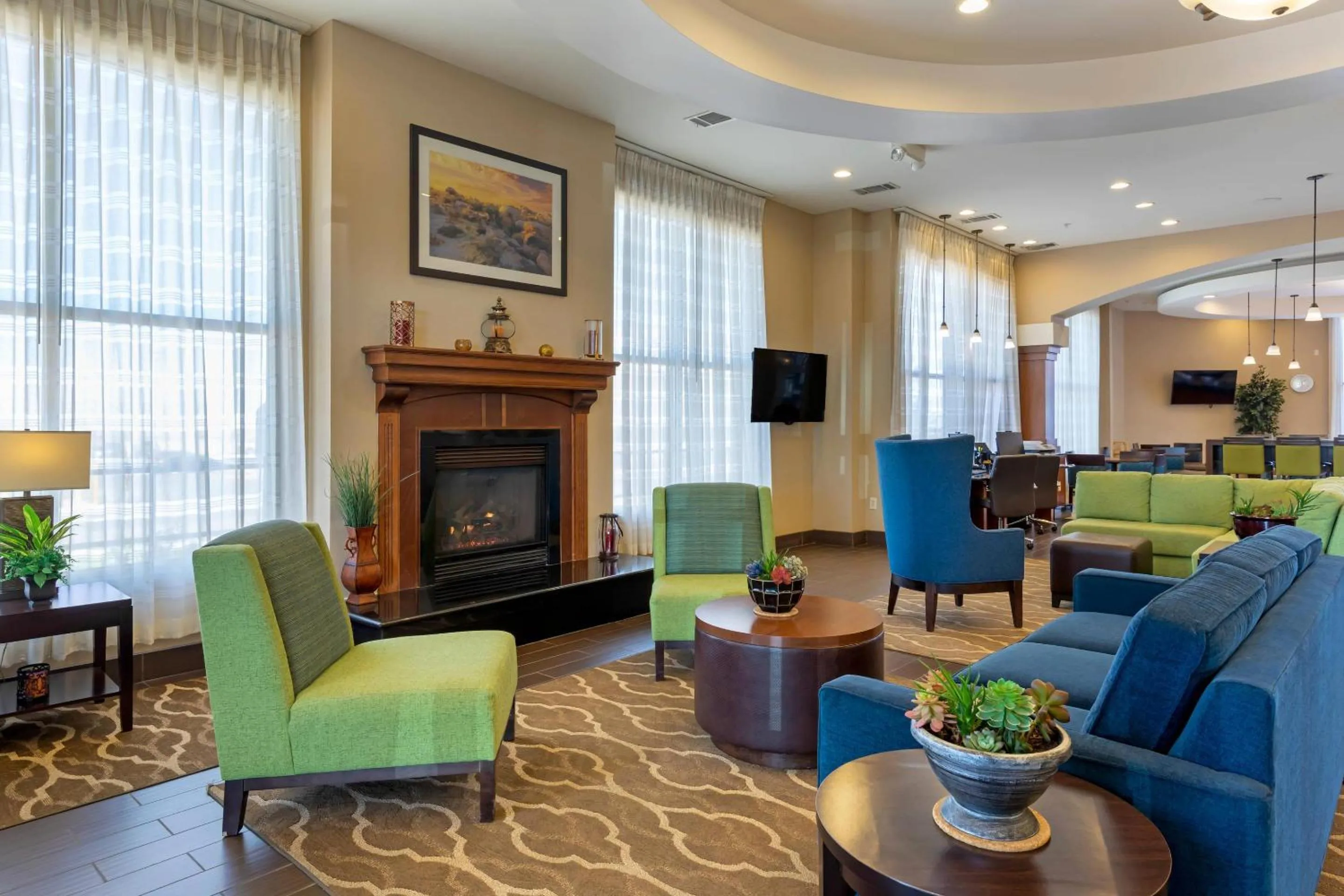 Lobby or reception in Comfort Suites Barstow near I-15