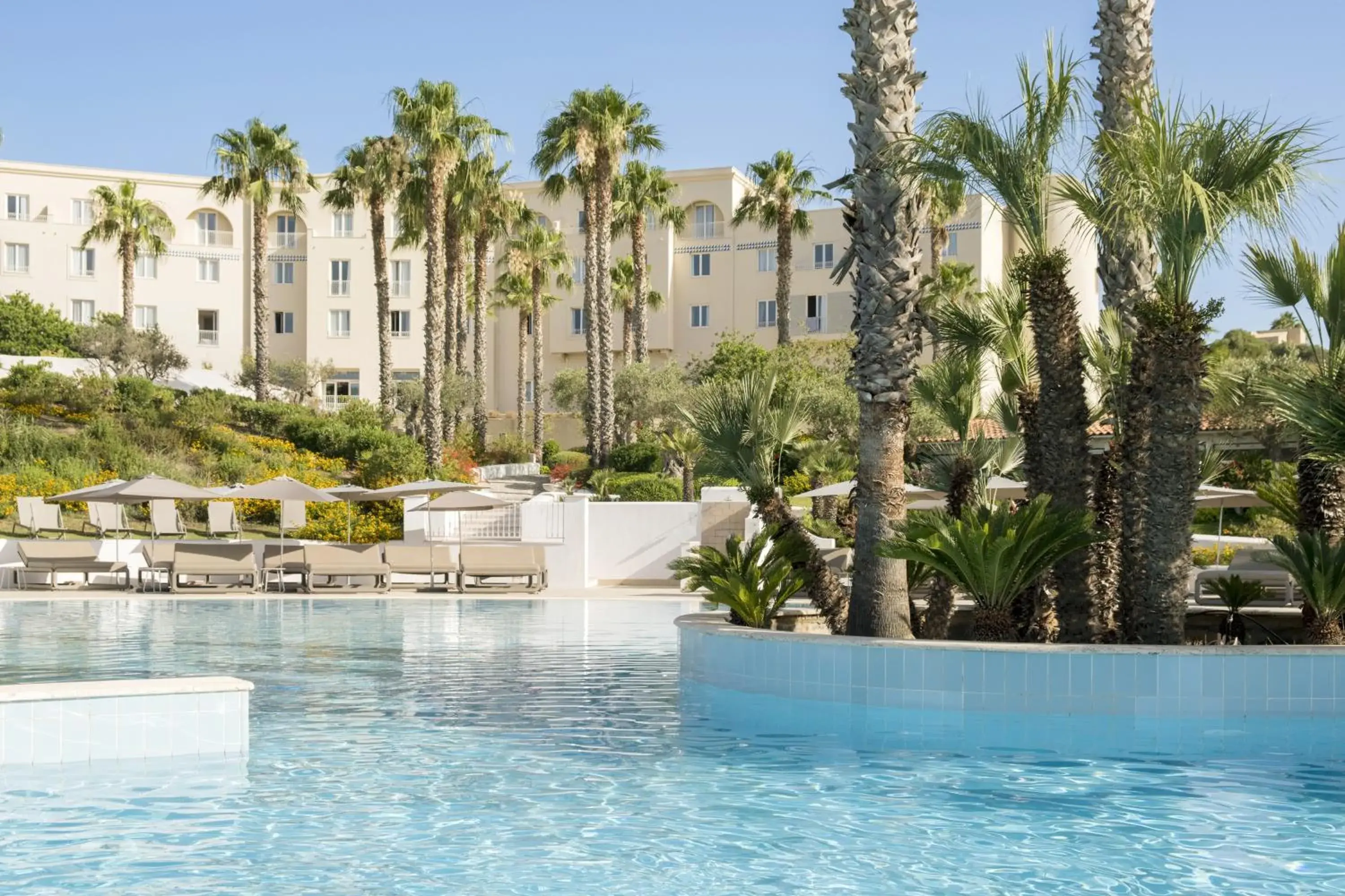 Swimming pool in Mangia's Selinunte Resort Swimming pool in Mangia's Selinunte Resort