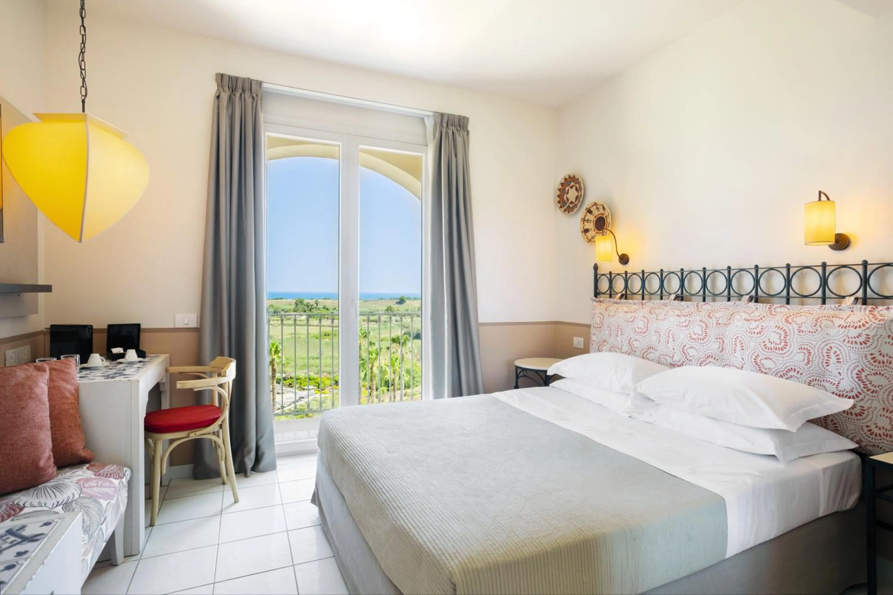 View (from property/room), Bed in Costanza Charme Club