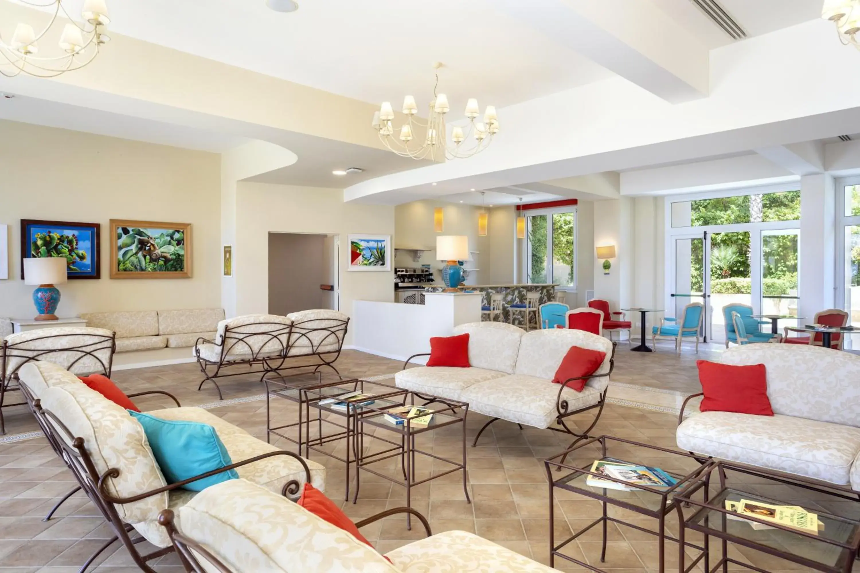 Lobby or reception in Mangia's Selinunte Resort Lobby or reception in Mangia's Selinunte Resort