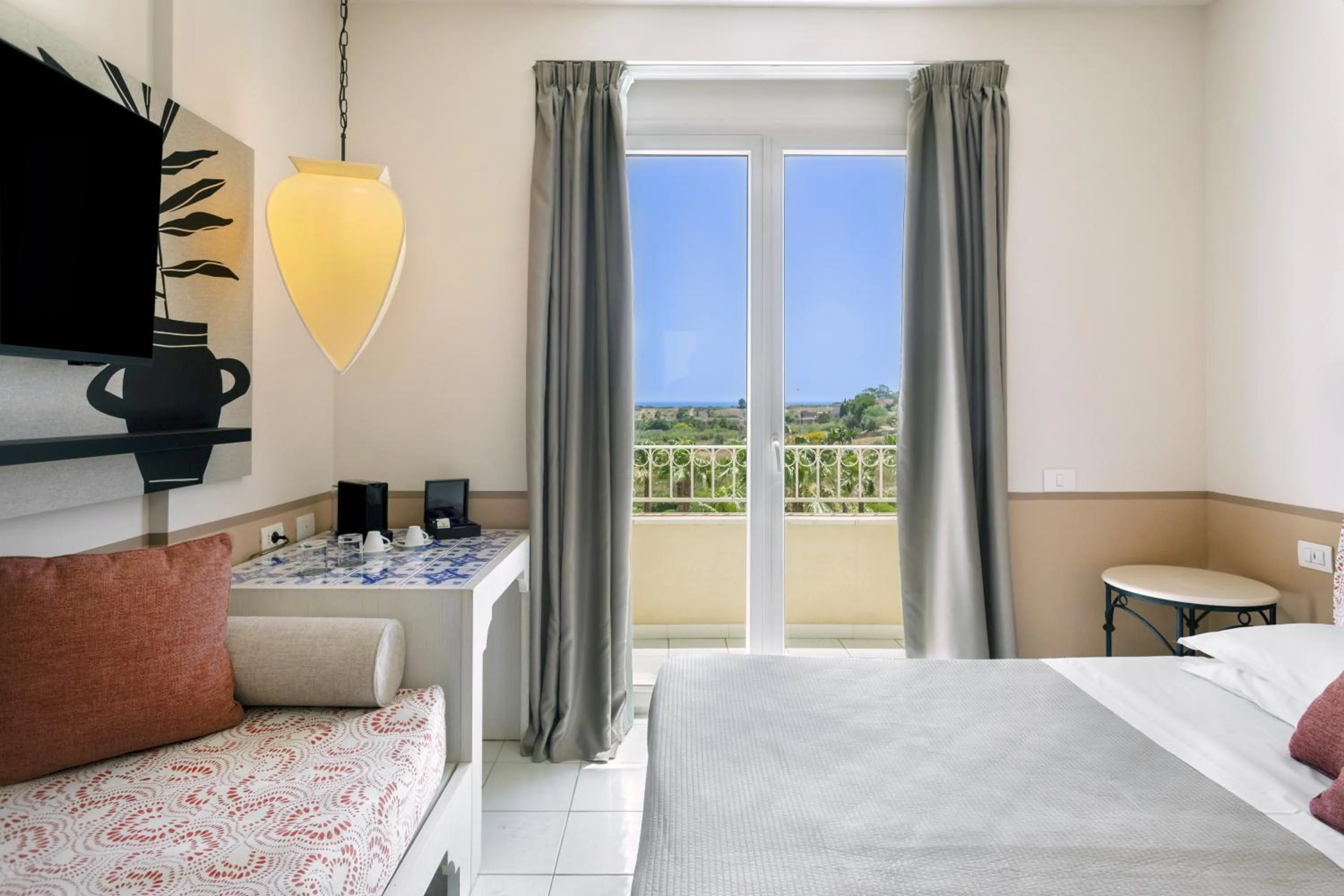 Bedroom, Bed in Costanza Charme Club