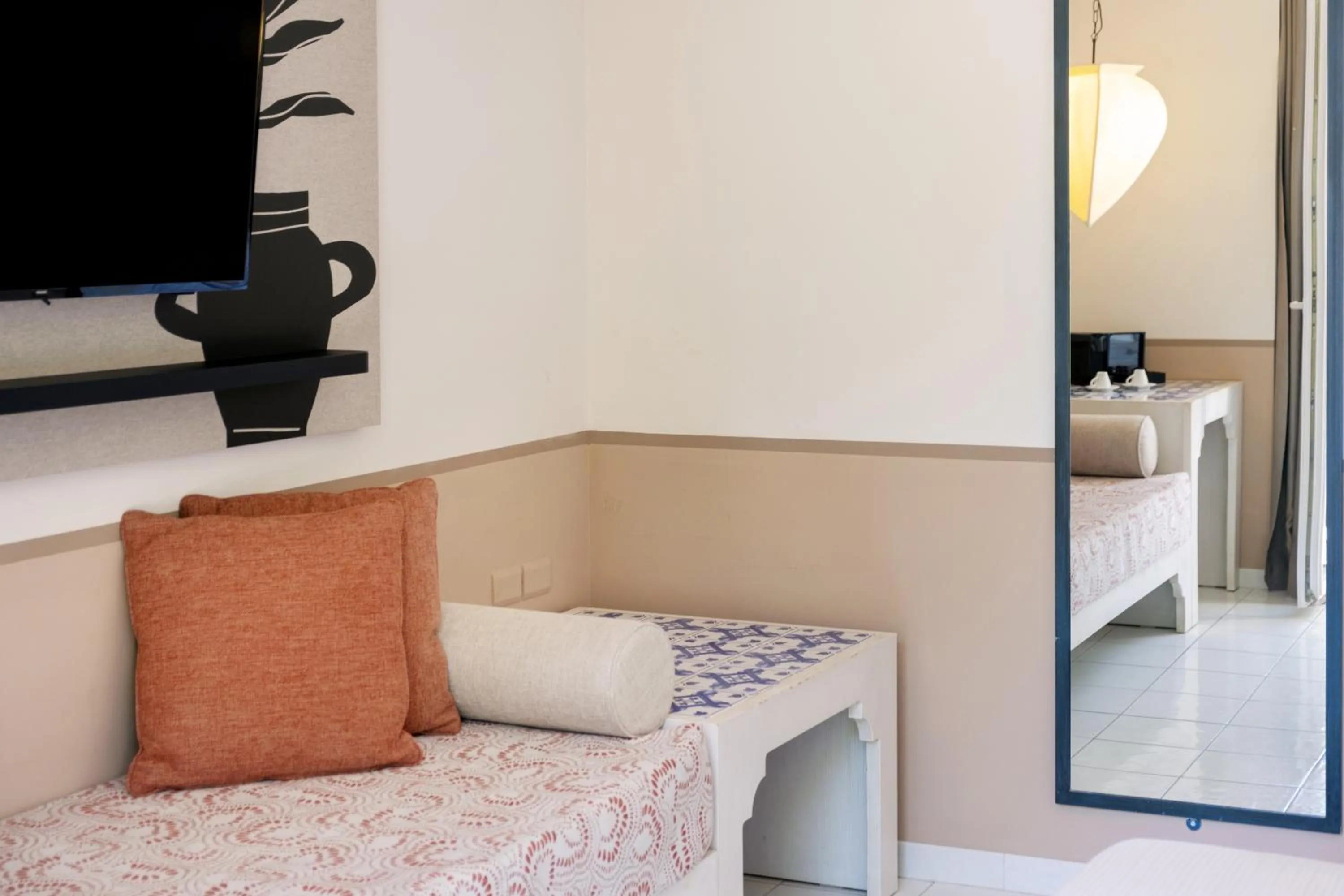 Bedroom, Bed in Costanza Charme Club