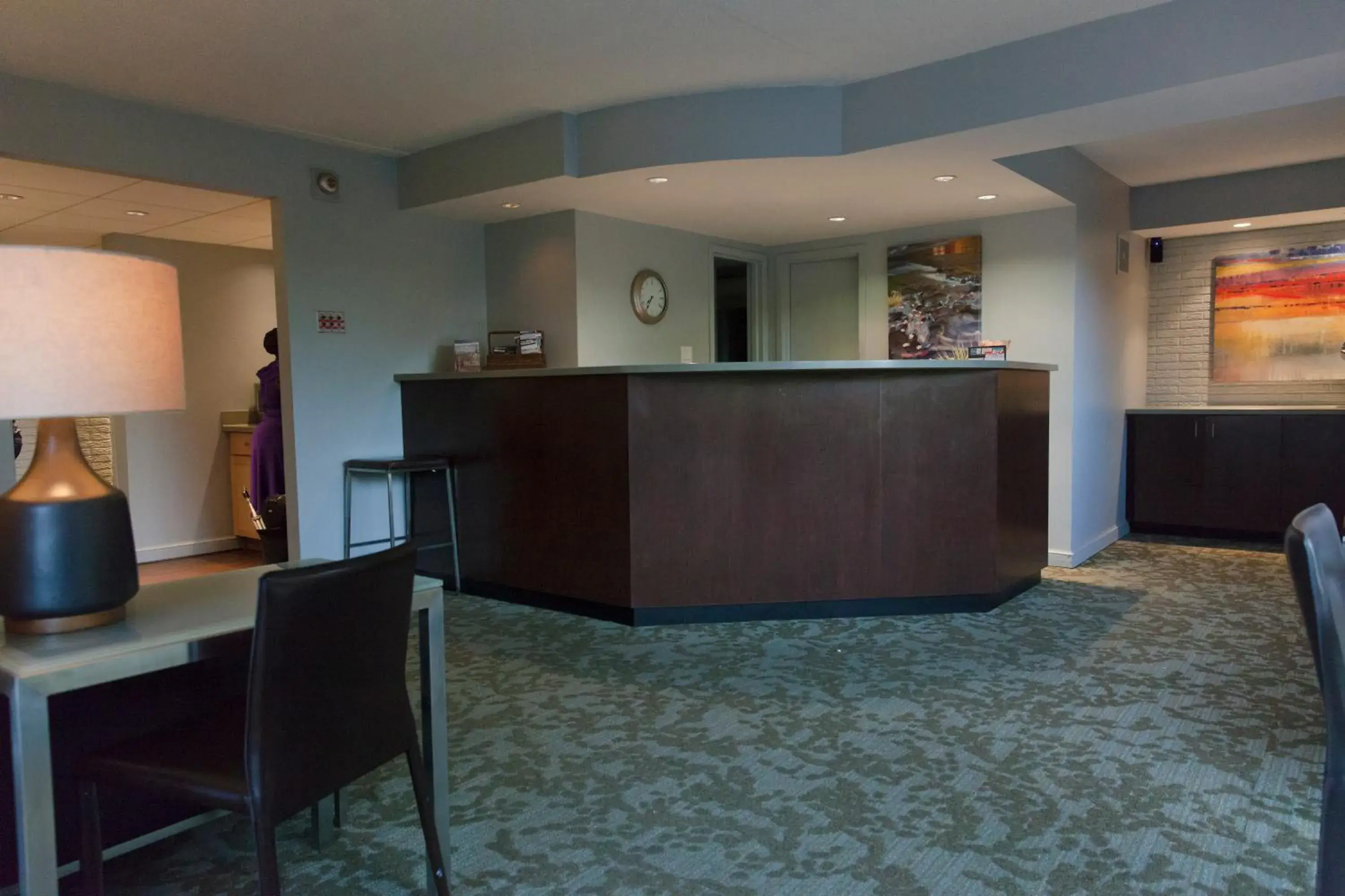 Lobby or reception in Inns of Virginia Arlington Lobby or reception in Inns of Virginia Arlington