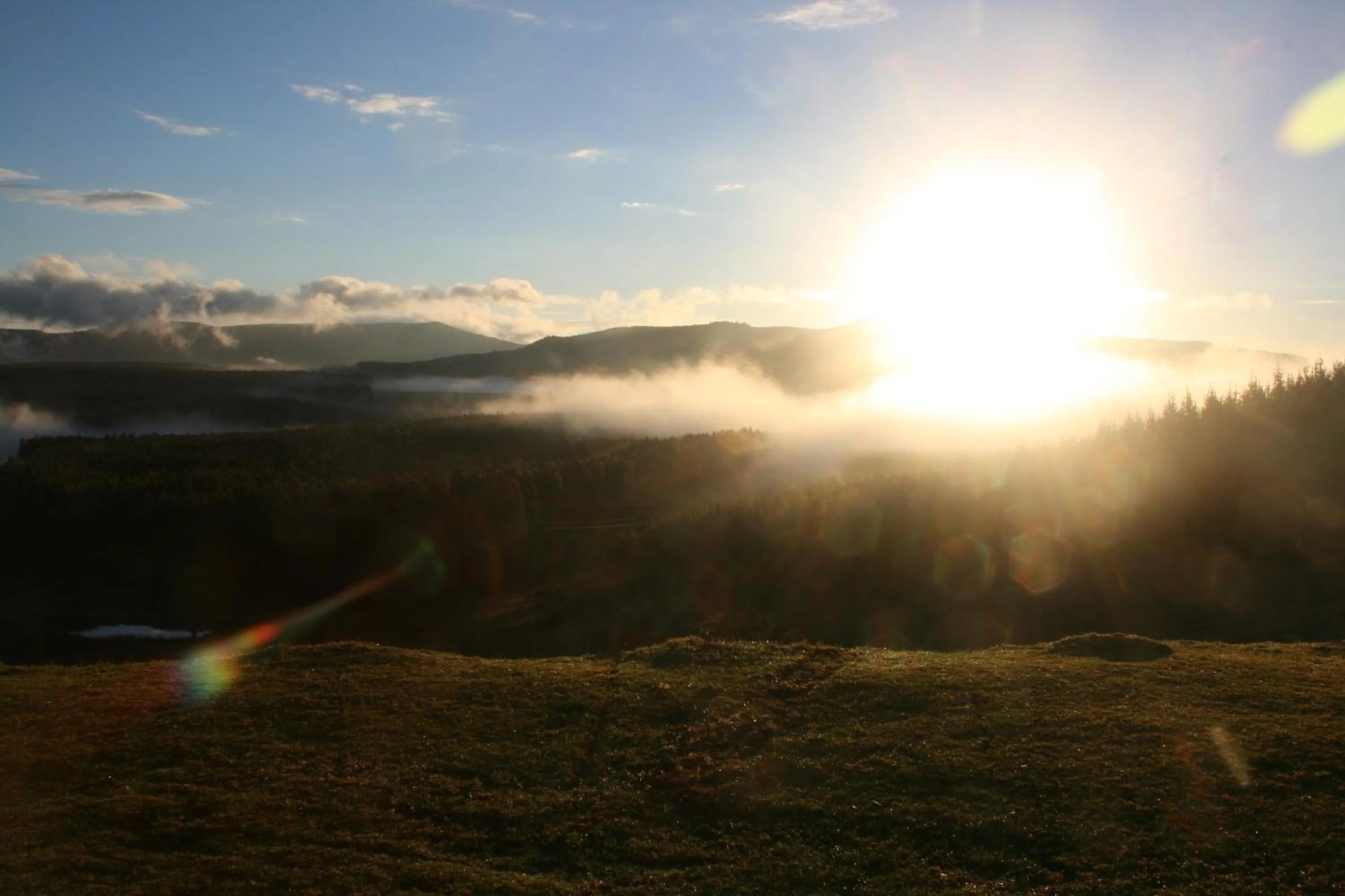 Mountain view in Curry's Post Bed & Breakfast