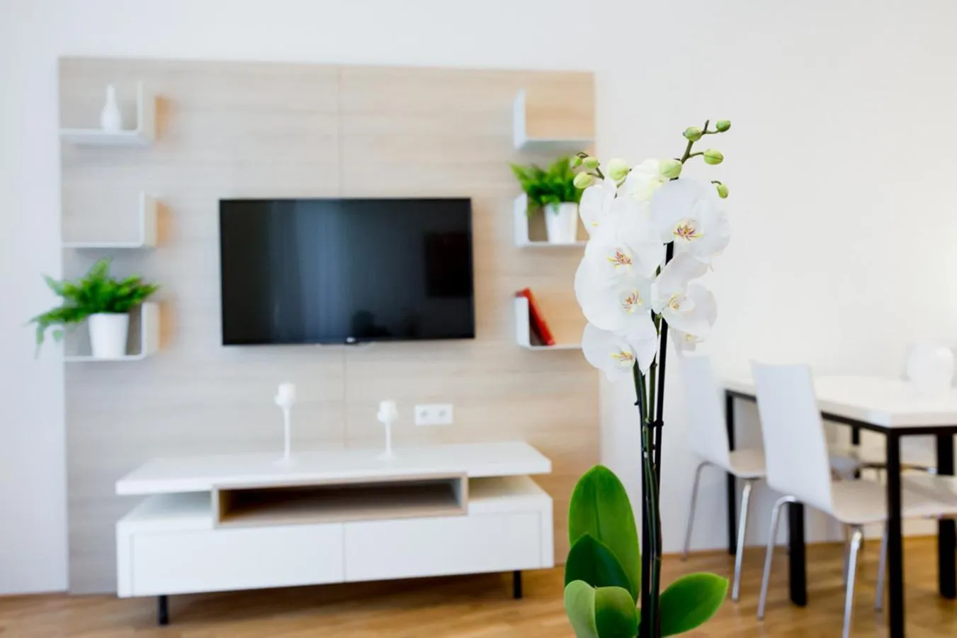 TV and multimedia in SHOME Hotel Graz I Self-Check-In I Free Parking