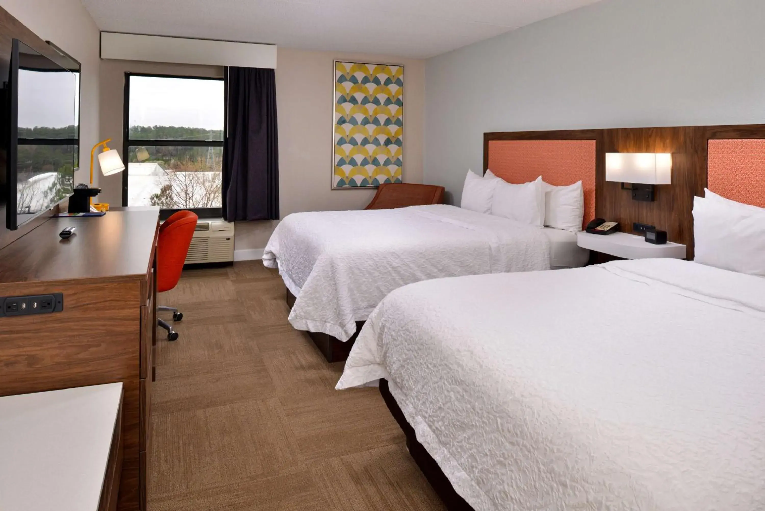 Bed in Hampton Inn Henderson Bed in Hampton Inn Henderson