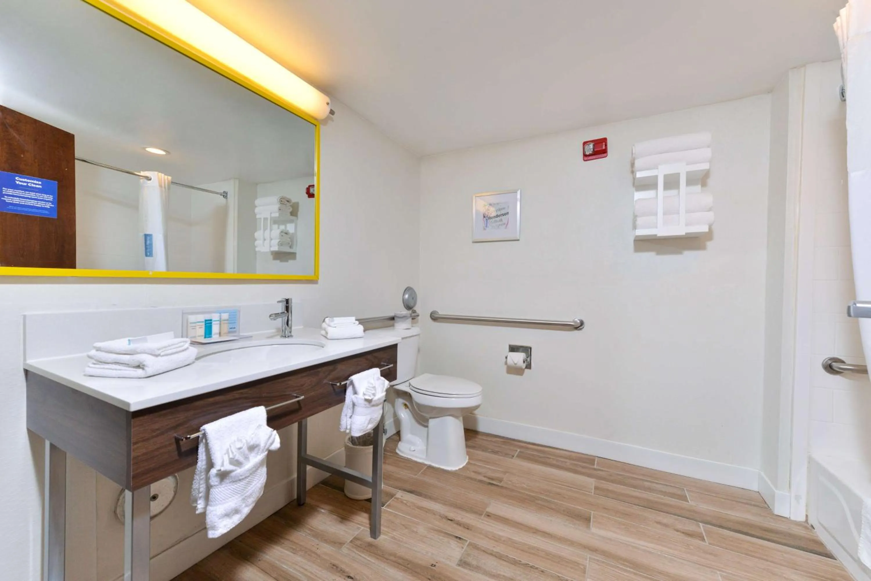 Bathroom in Hampton Inn Henderson