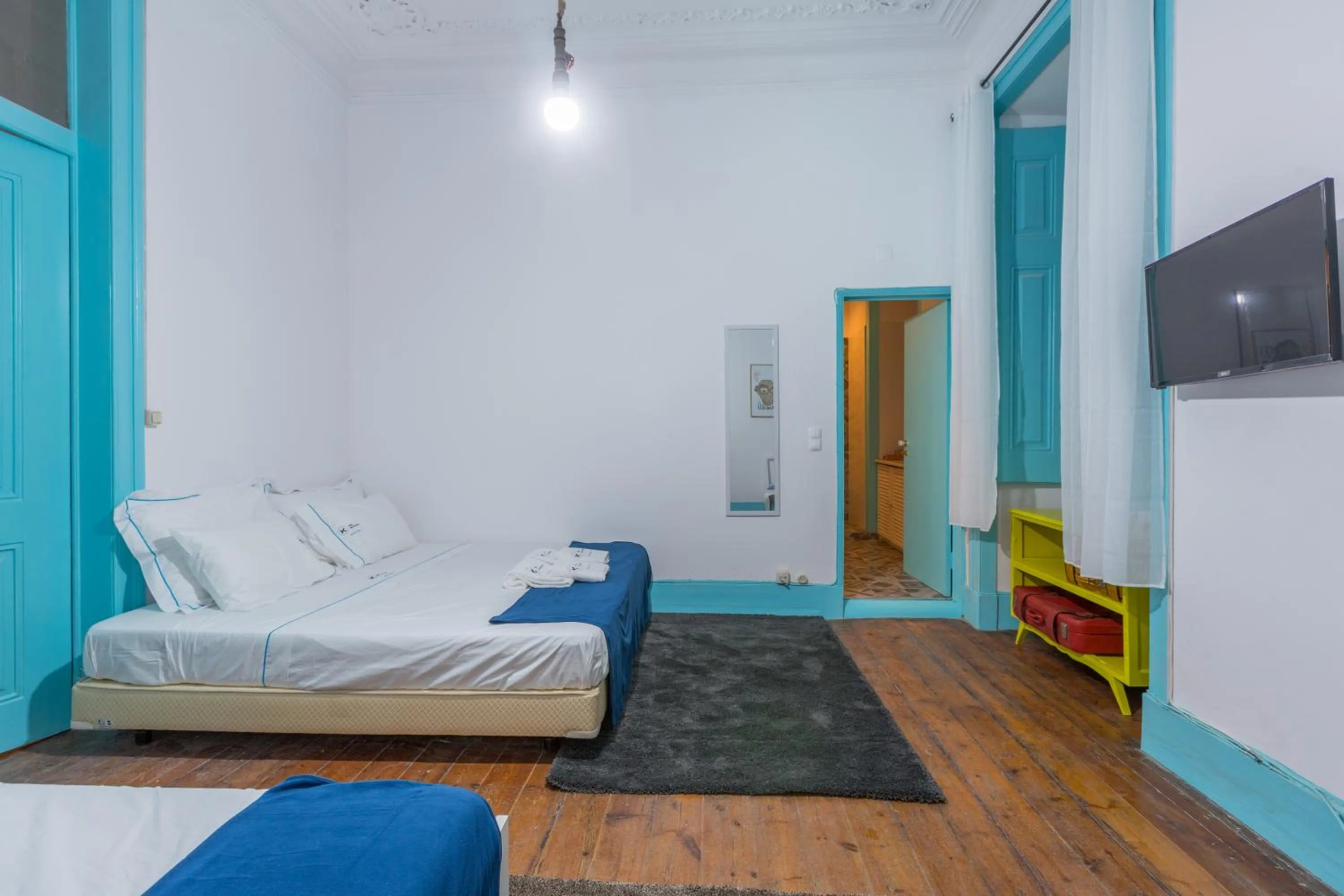 Bed in C&O Guest House Lisbon