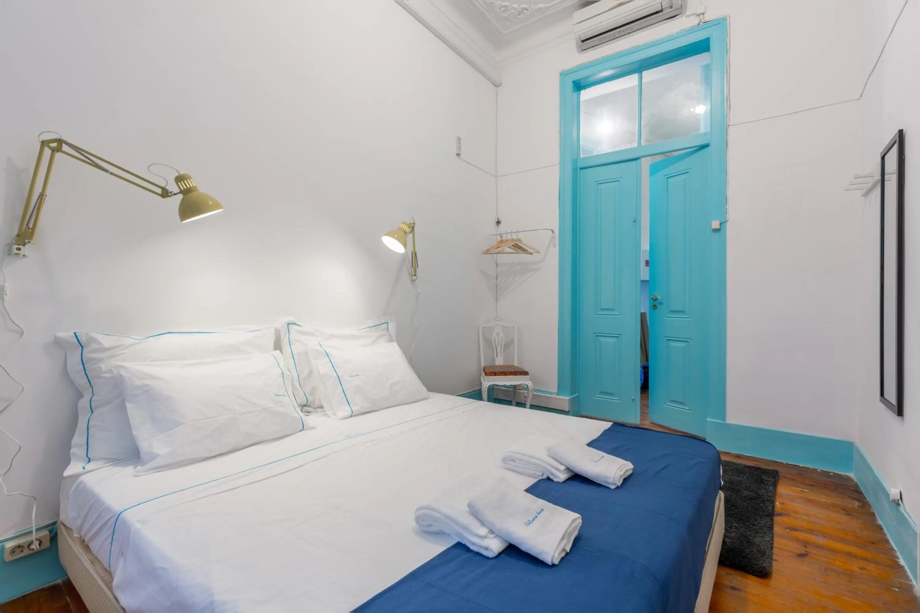 Bed in C&O Guest House Lisbon