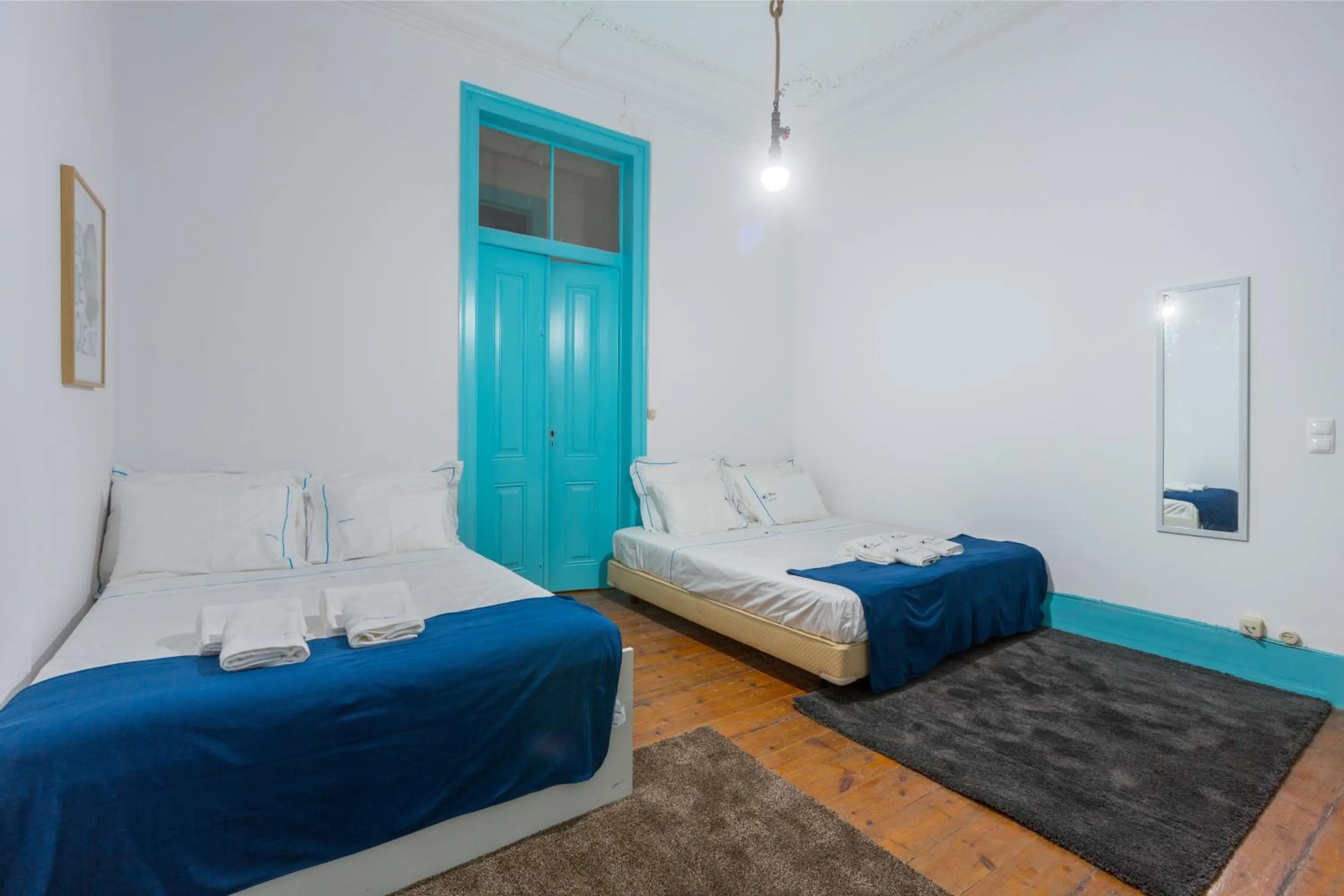 Bed in C&O Guest House Lisbon