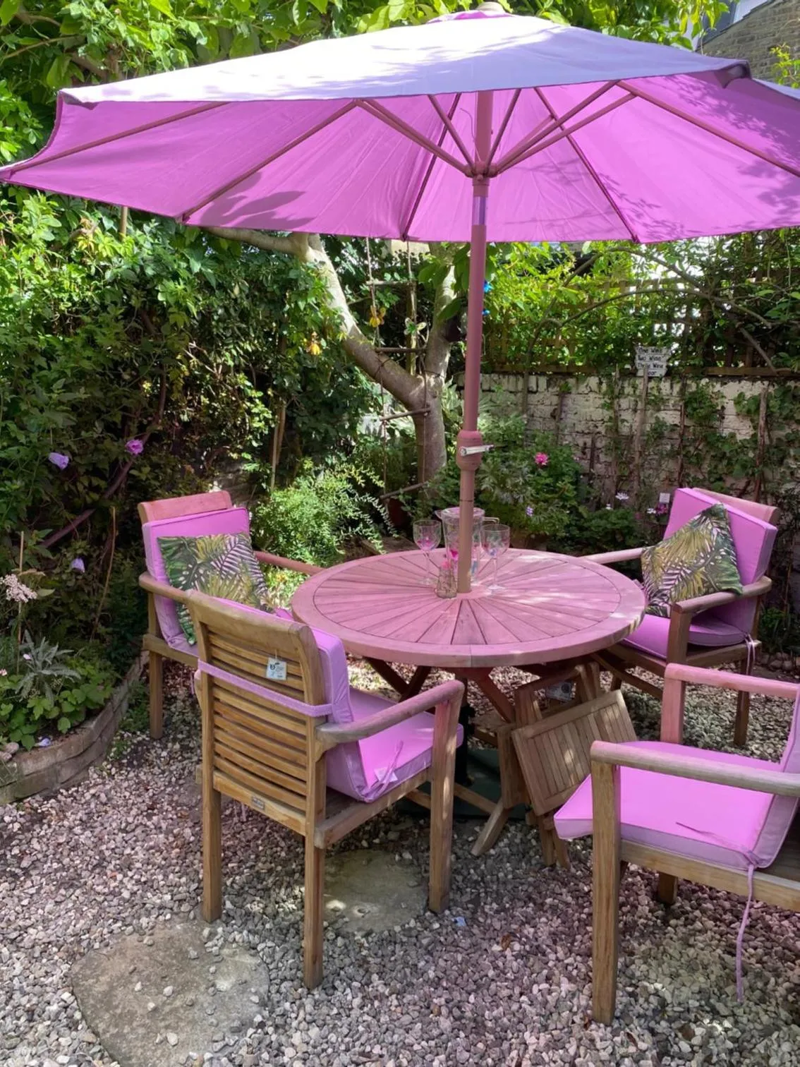 Garden in Hurlingham Bed and Breakfast