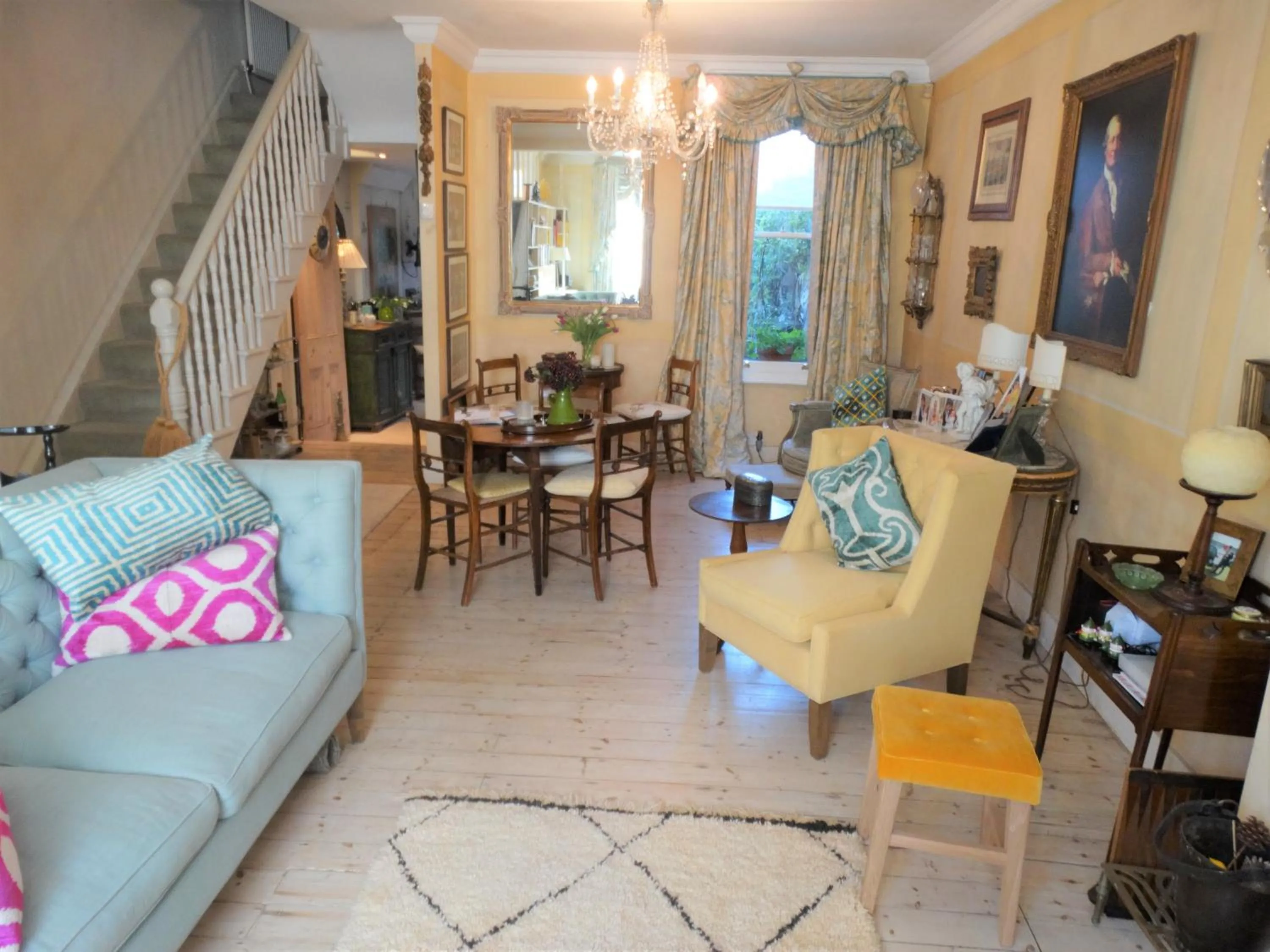 Living room in Hurlingham Bed and Breakfast