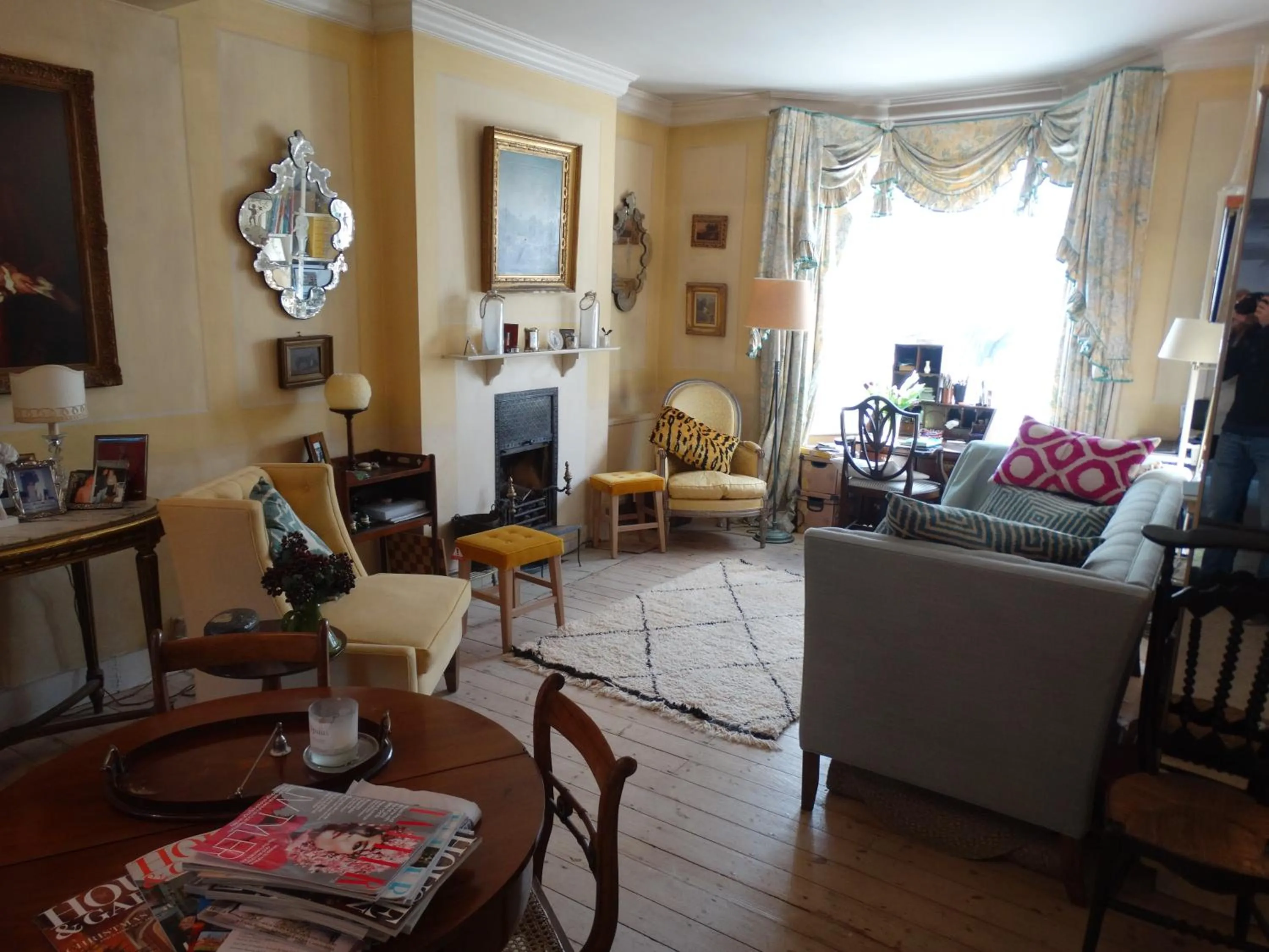 Living room in Hurlingham Bed and Breakfast