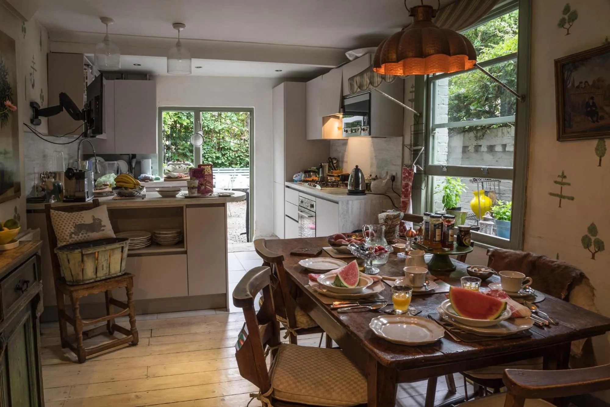 Dining area in Hurlingham Bed and Breakfast