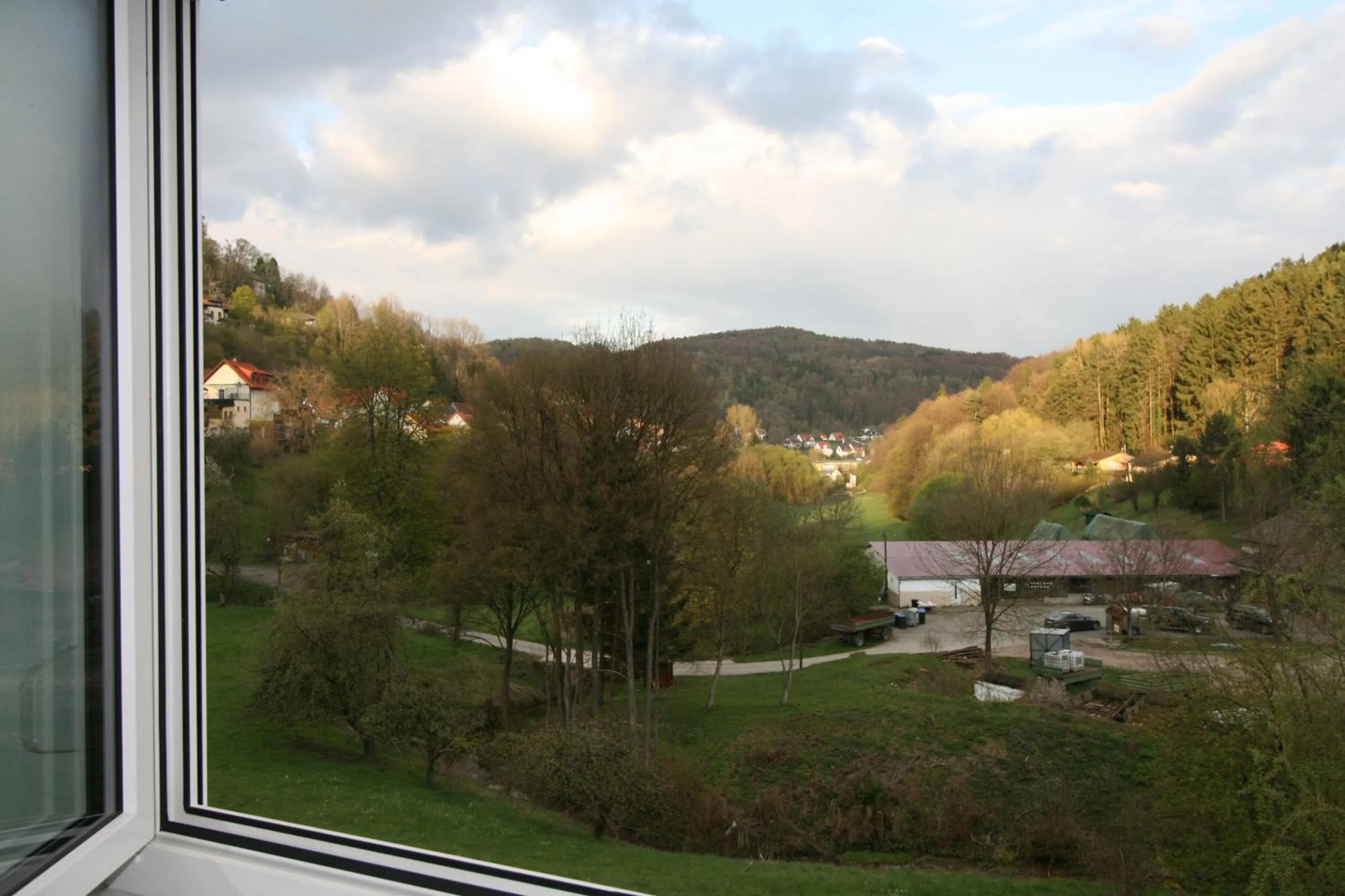 View (from property/room) in B&B Arlesbrunnen