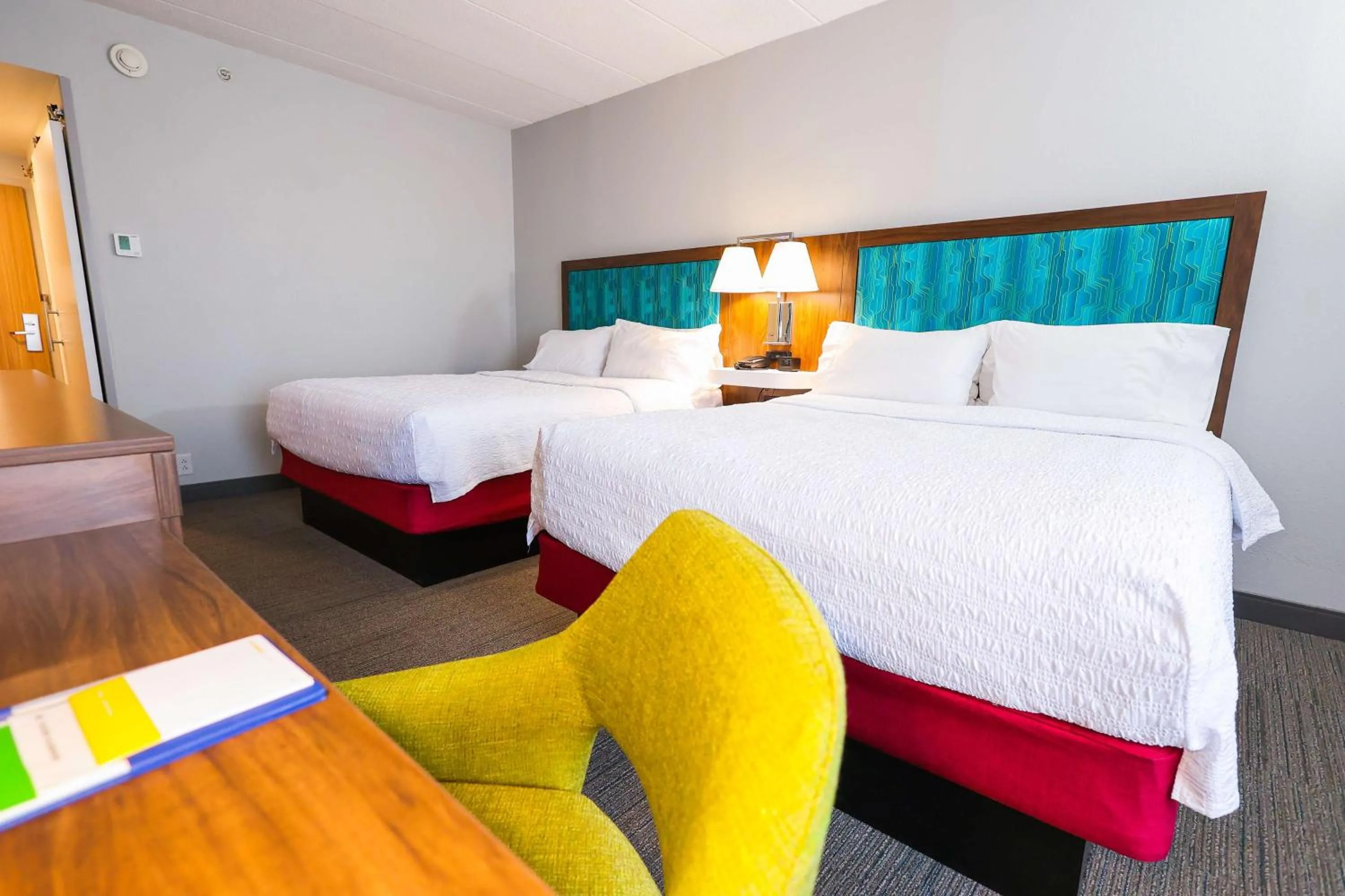 Bed in Hampton Inn Rehoboth Beach