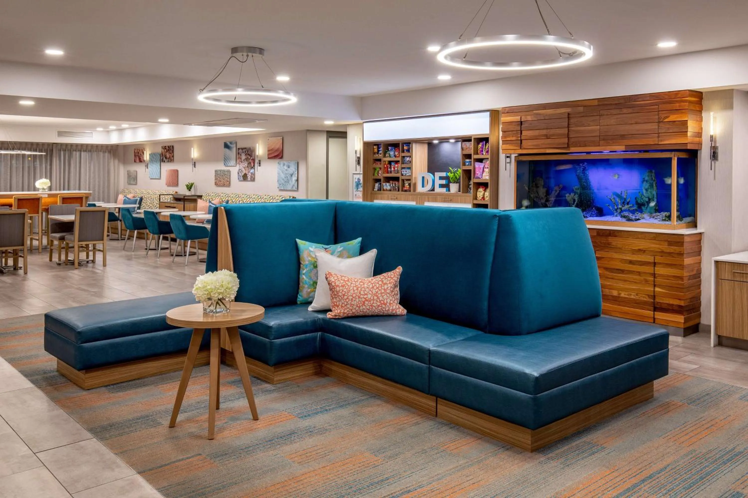 Lobby or reception in Hampton Inn Rehoboth Beach