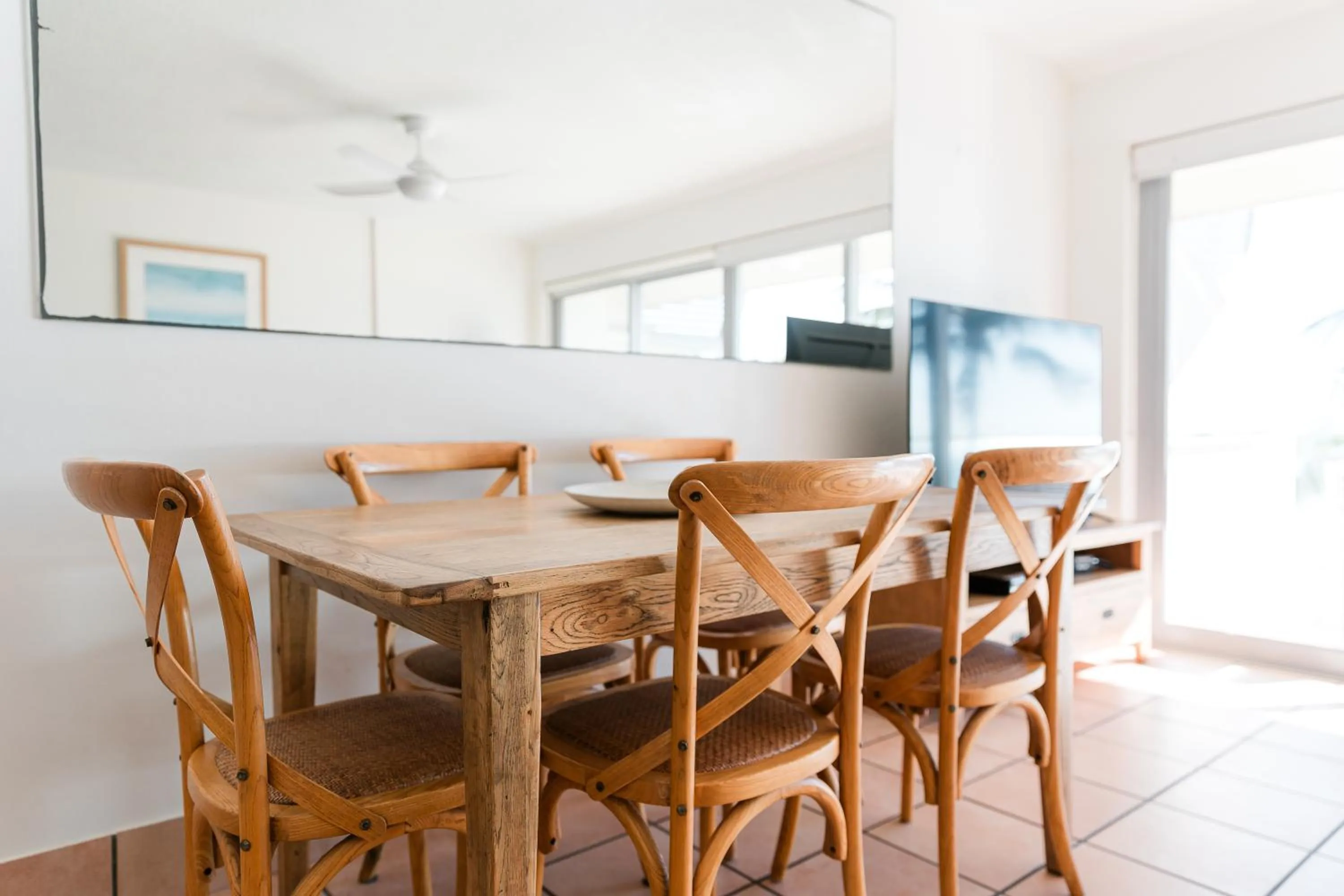 Dining area in Fairshore Noosa
