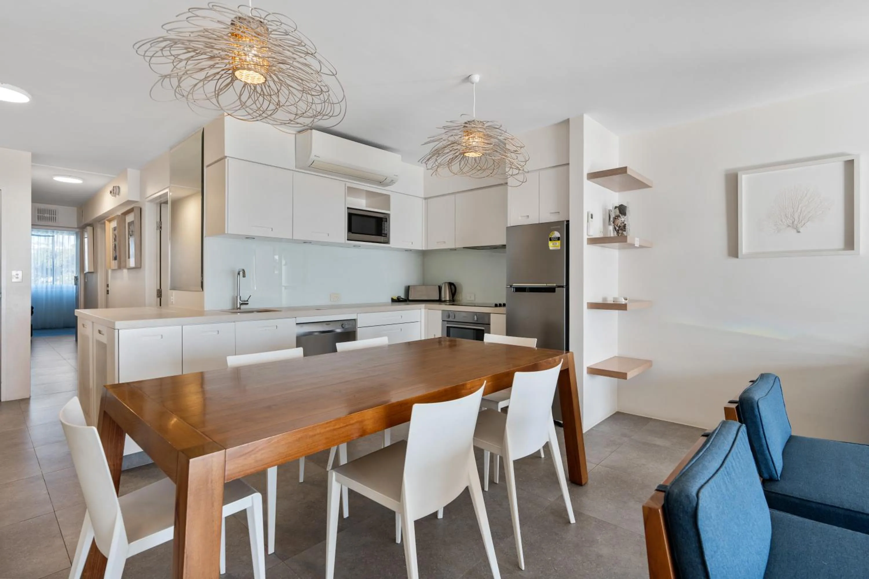 Kitchen or kitchenette in Fairshore Noosa