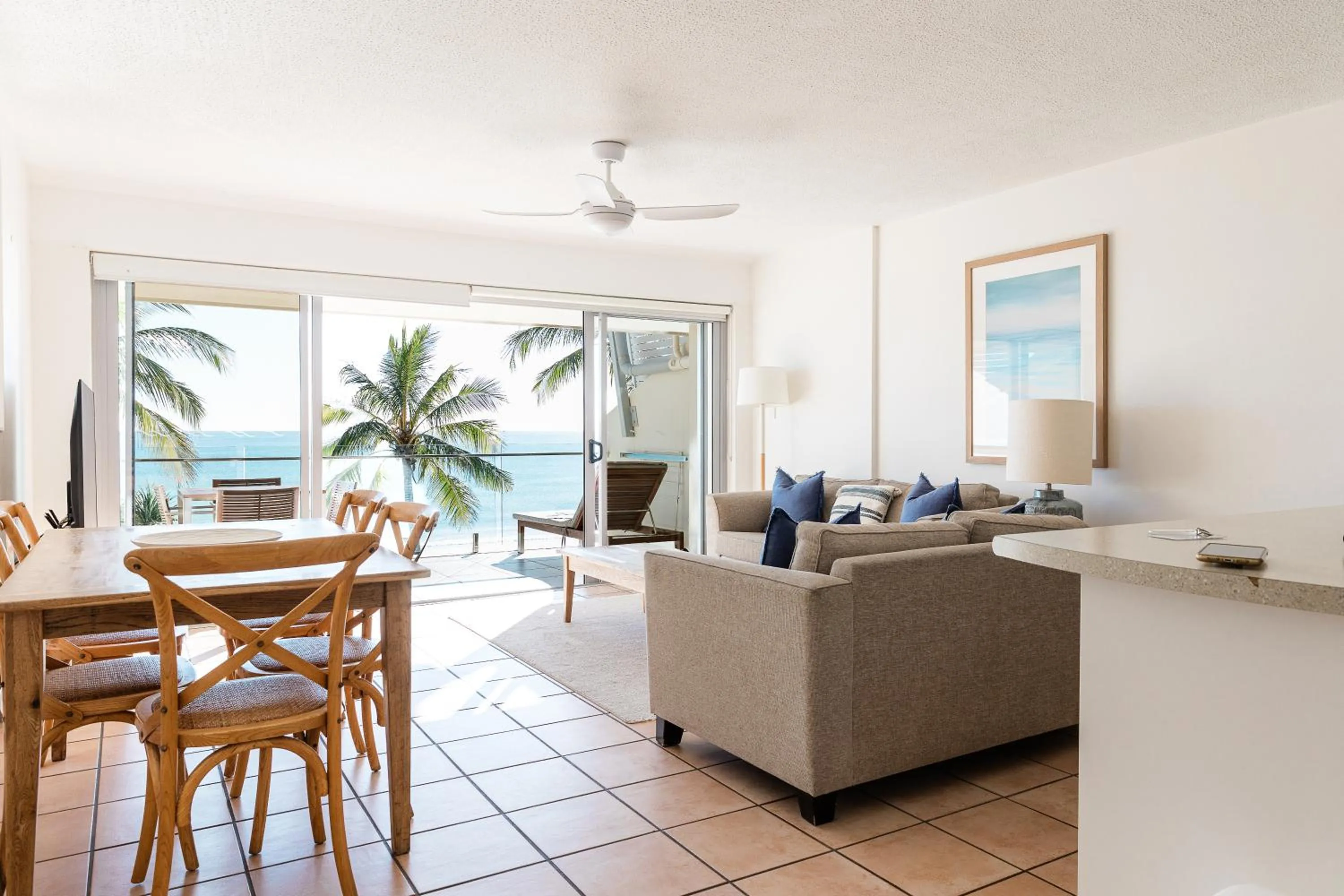Living room in Fairshore Noosa