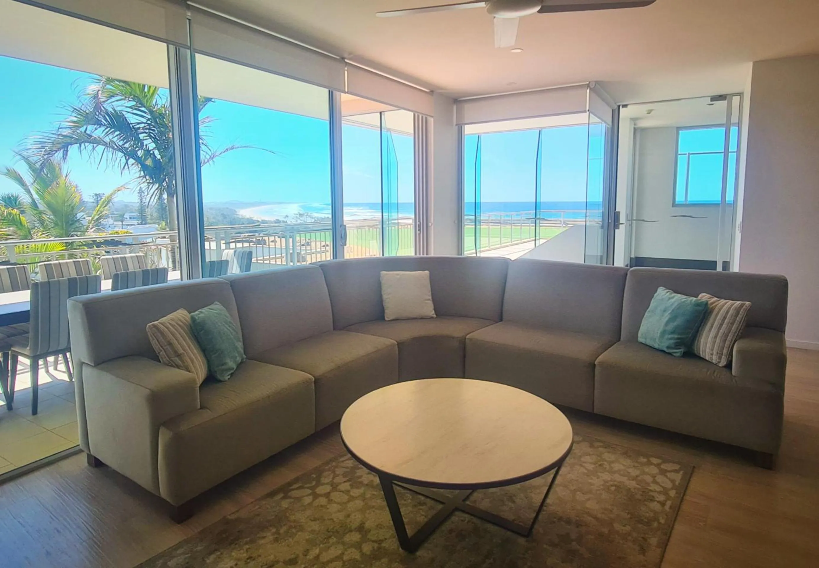 Seating area in The Beach Cabarita
