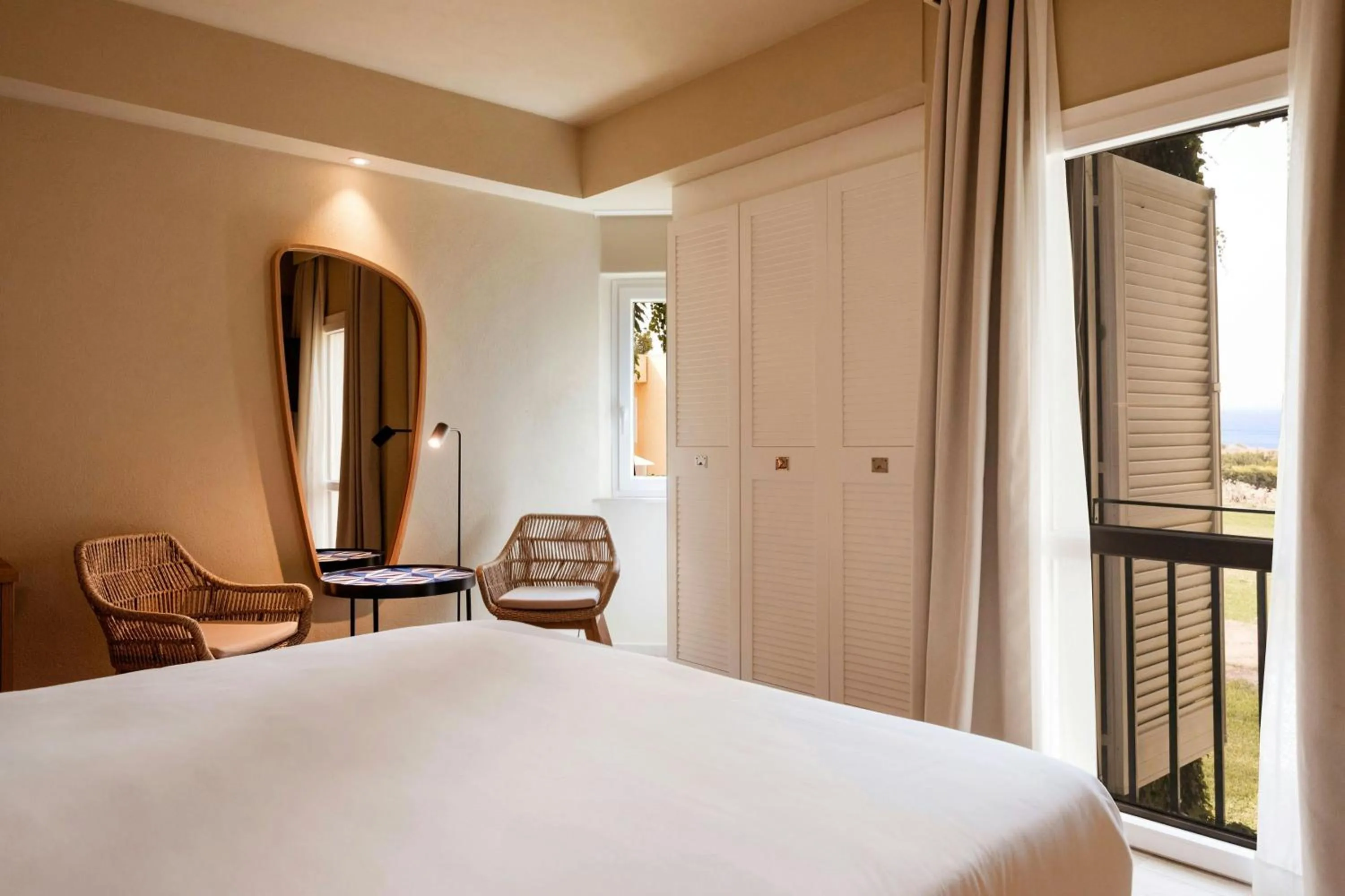 Photo of the whole room, Bed in Mangia's Brucoli, Sicily, Autograph Collection