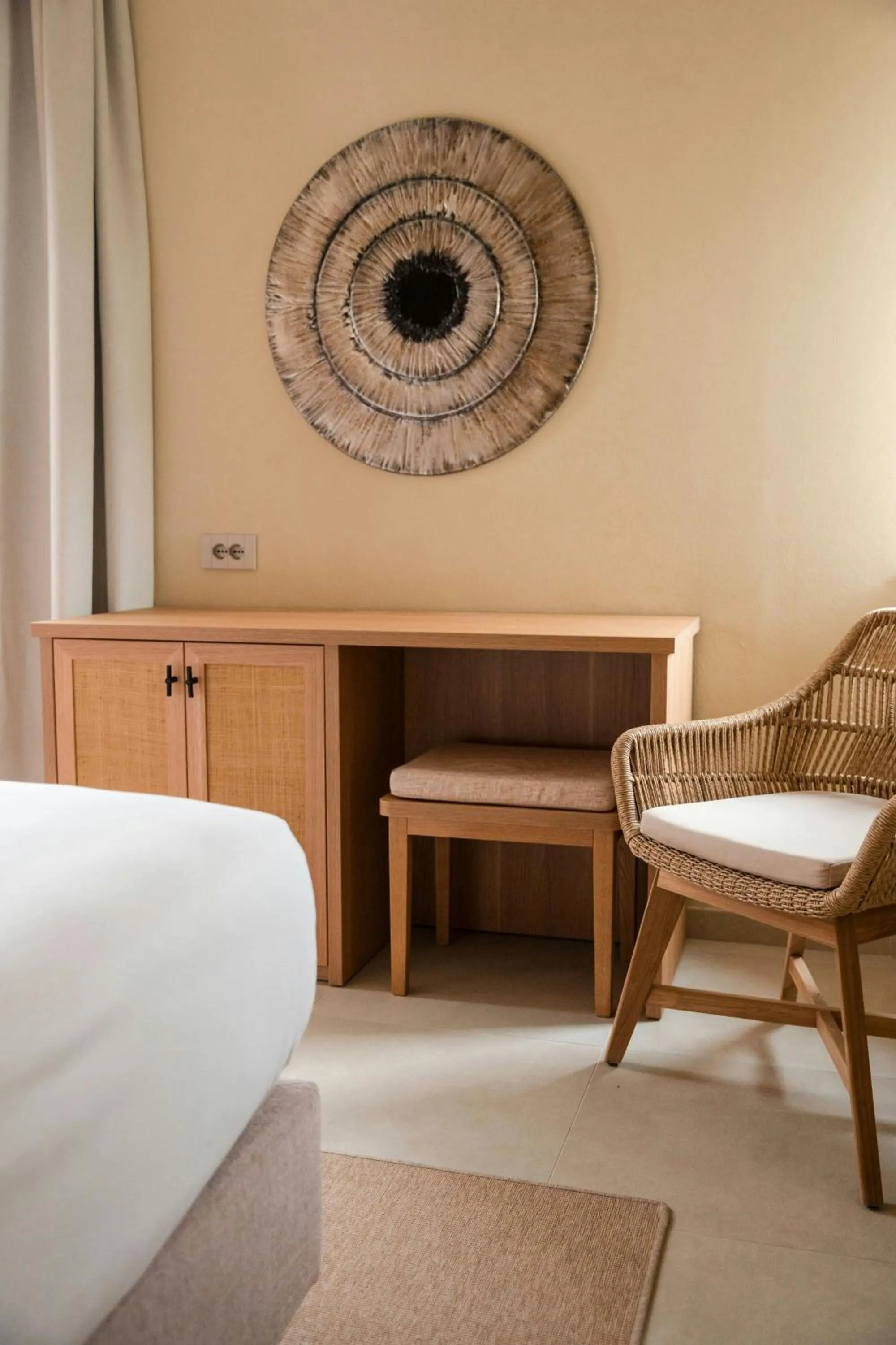 Photo of the whole room, Bed in Mangia's Brucoli, Sicily, Autograph Collection