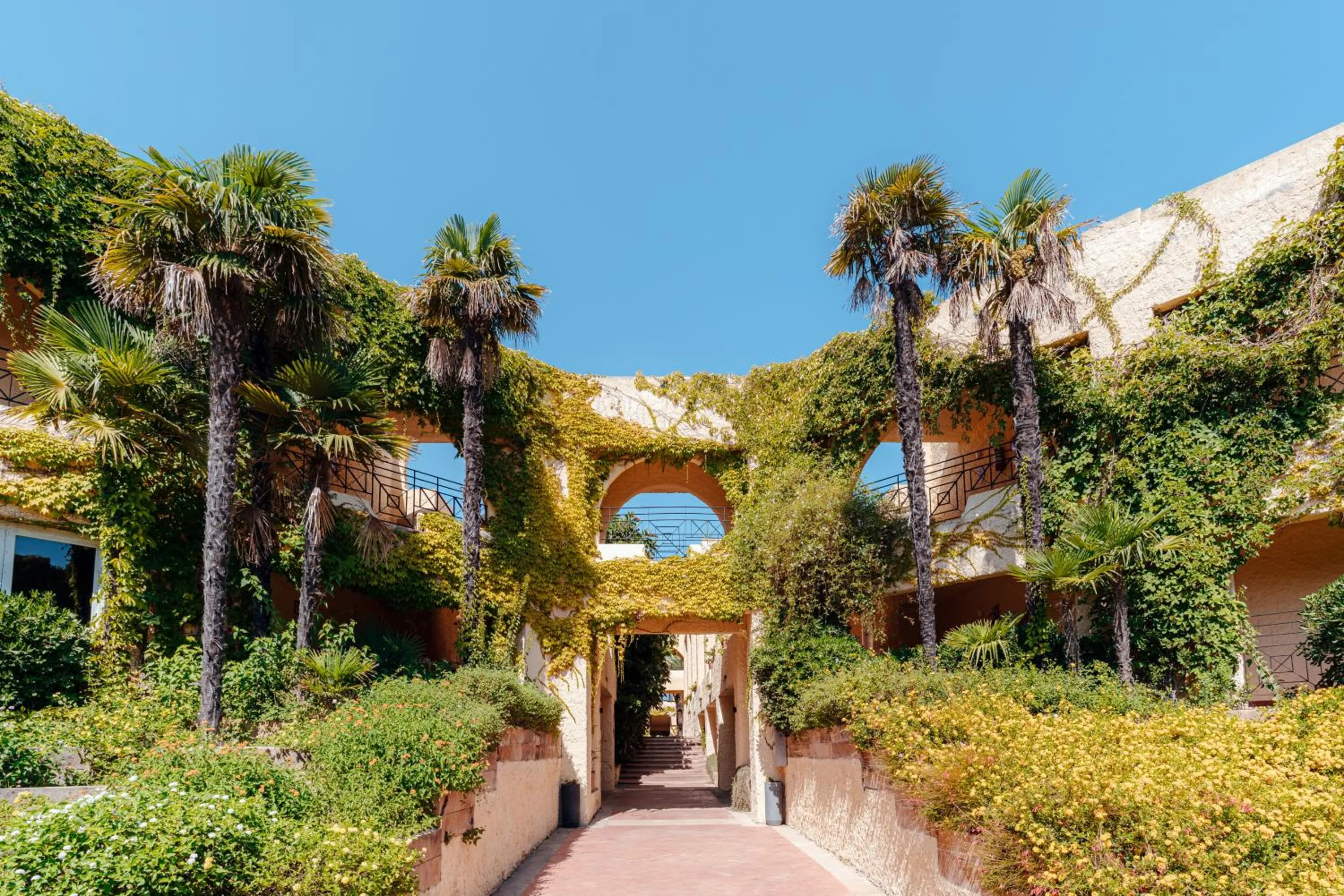 Garden in Mangia's Brucoli, Sicily, Autograph Collection