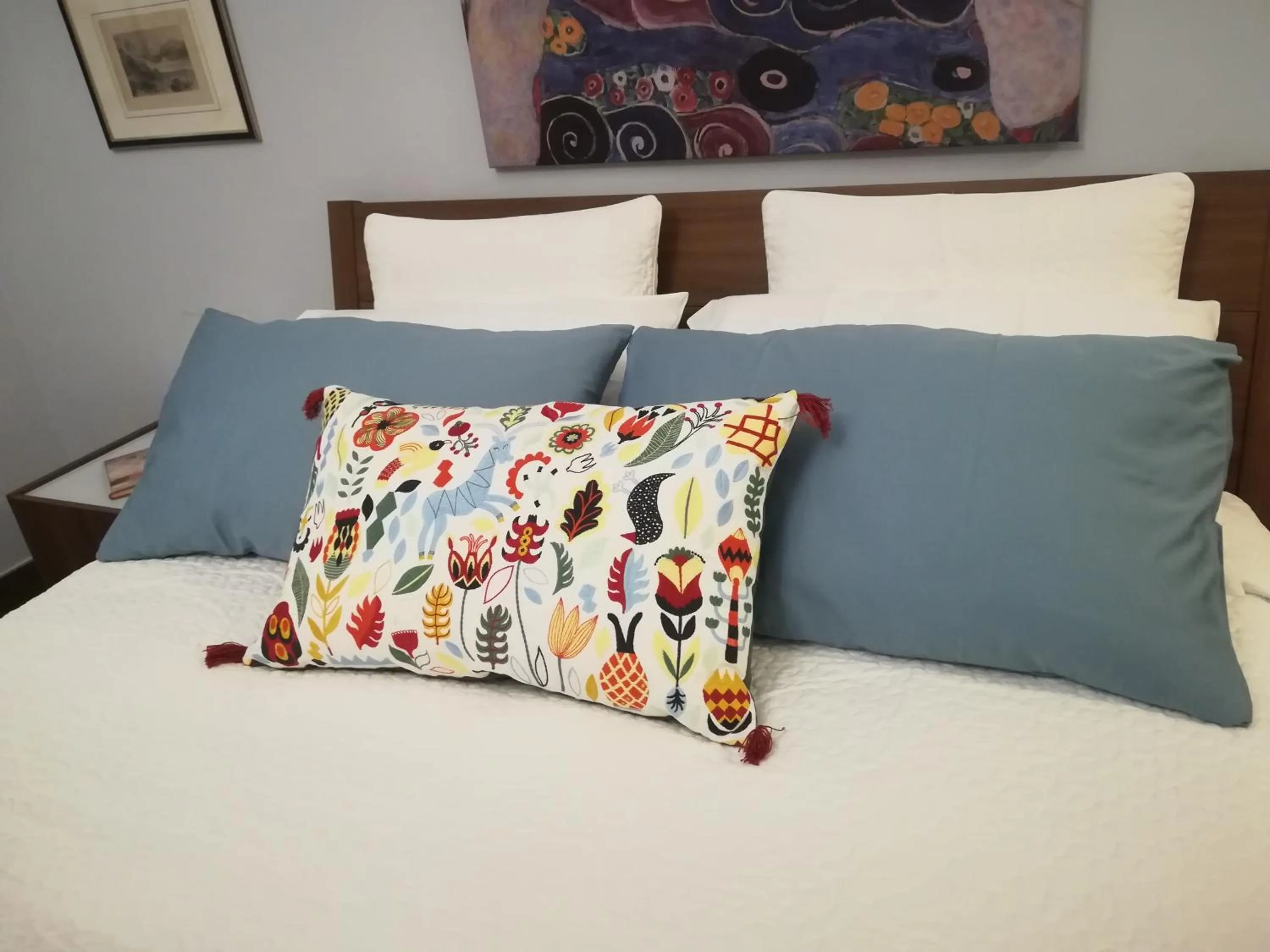 Bed in La magnolia B&B