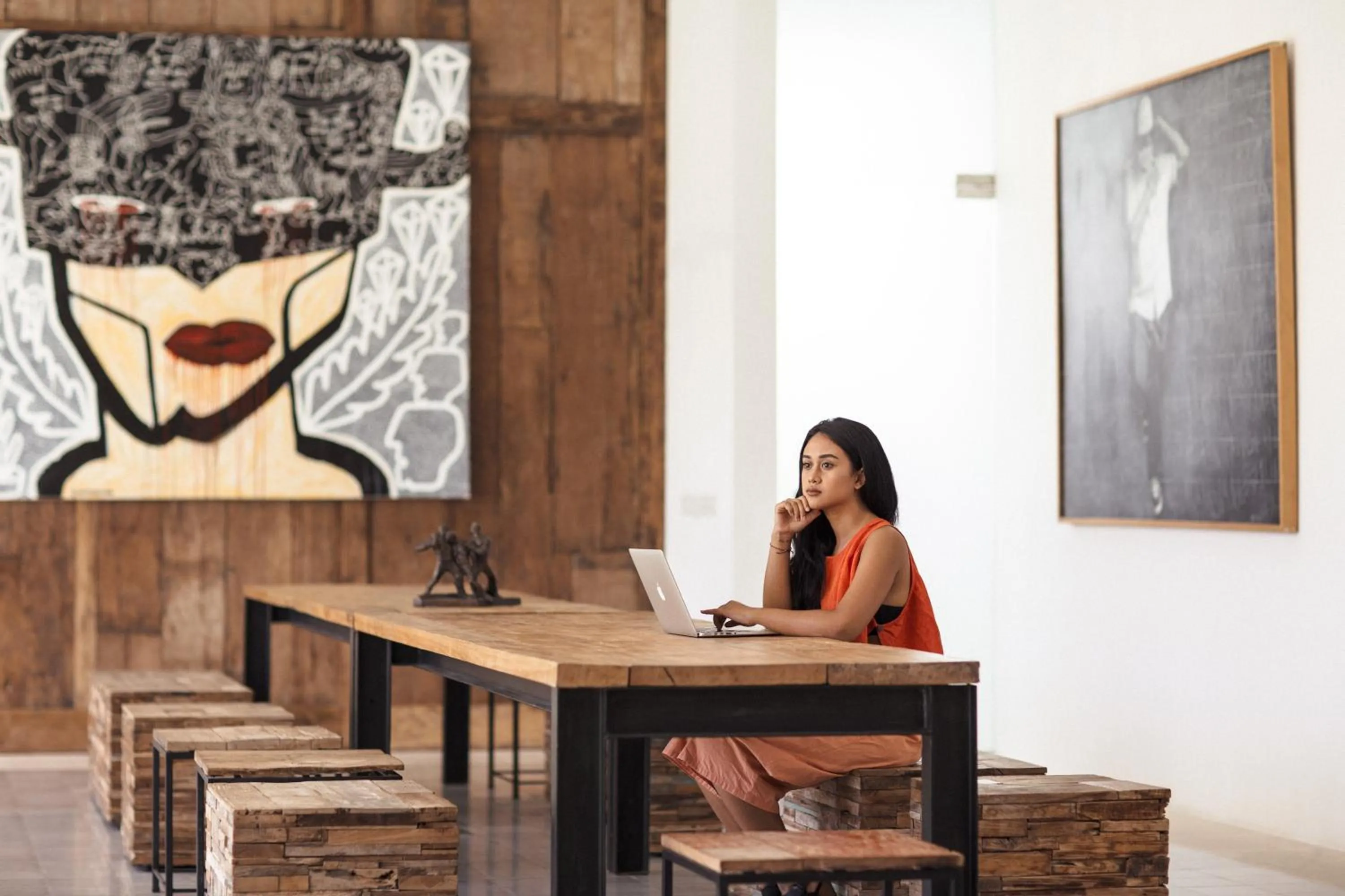 Library in Uma Sapna Seminyak