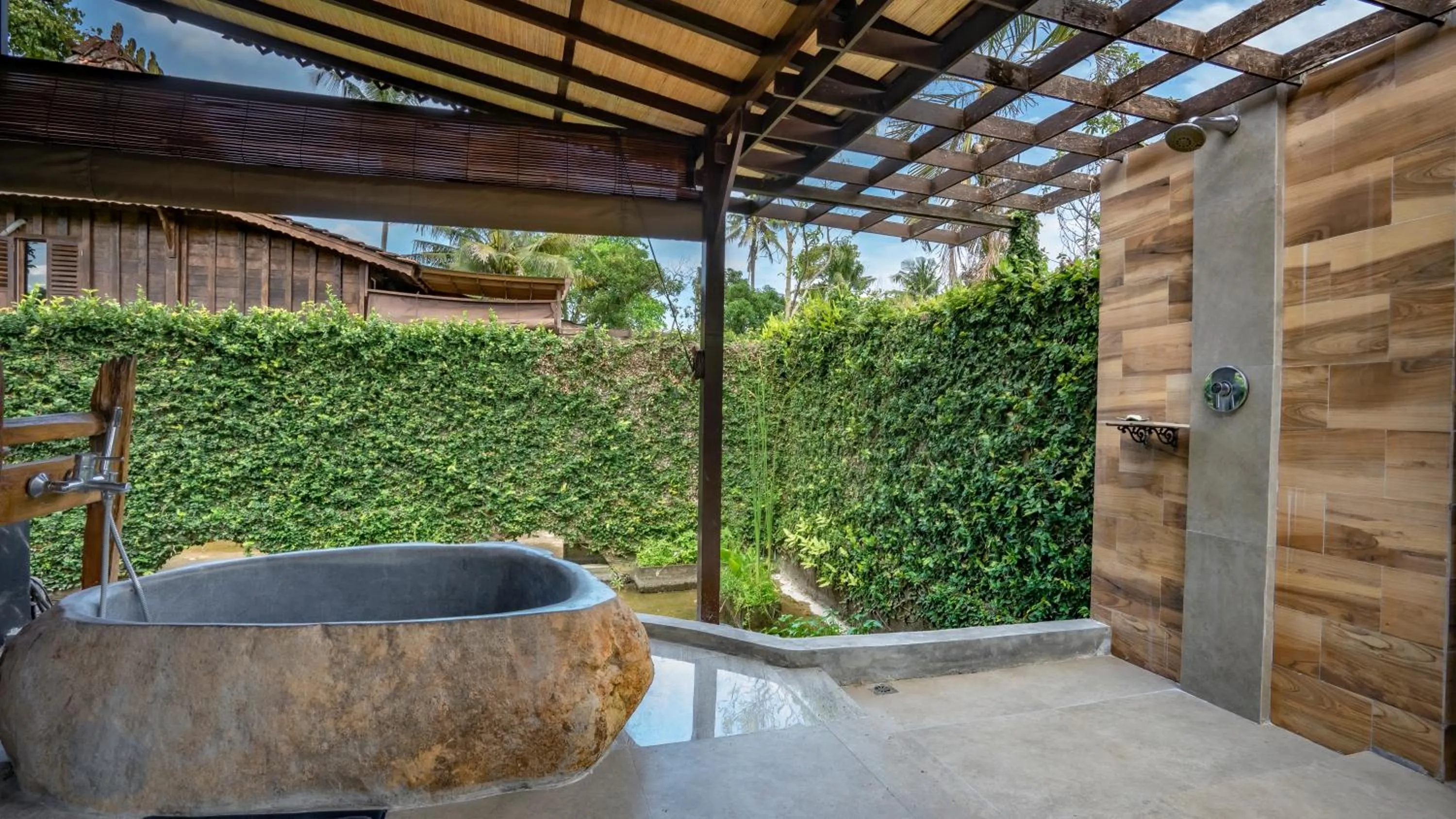 Bathroom in KajaNe Yangloni at Ubud Bali