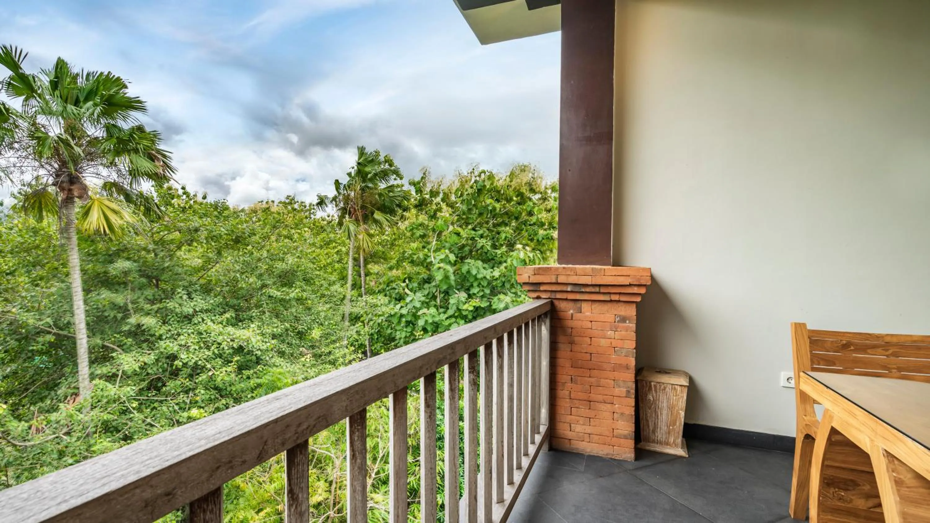 Balcony/Terrace in KajaNe Yangloni at Ubud Bali