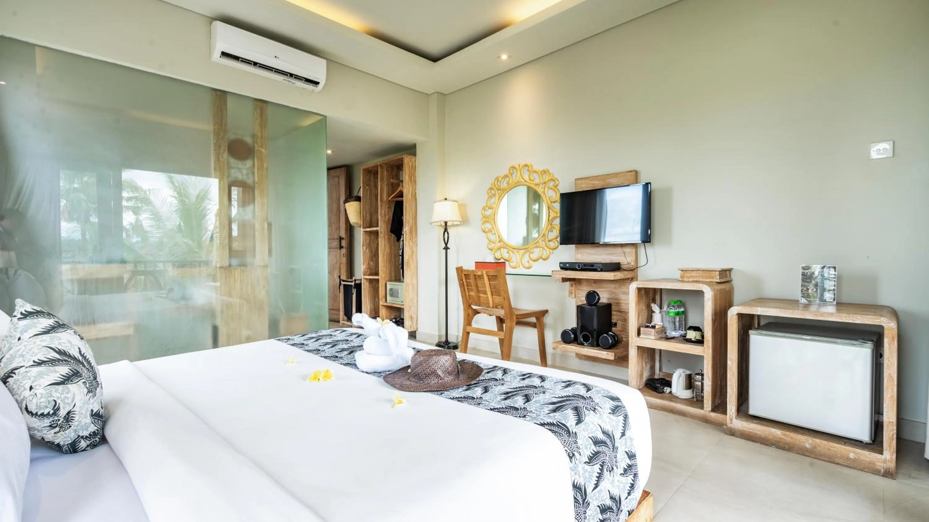 Bed in KajaNe Yangloni at Ubud Bali