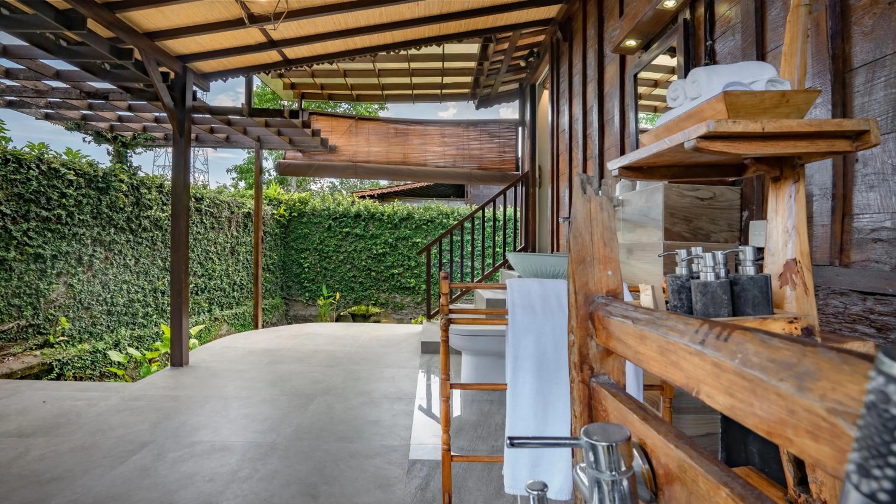 Bathroom in KajaNe Yangloni at Ubud Bali