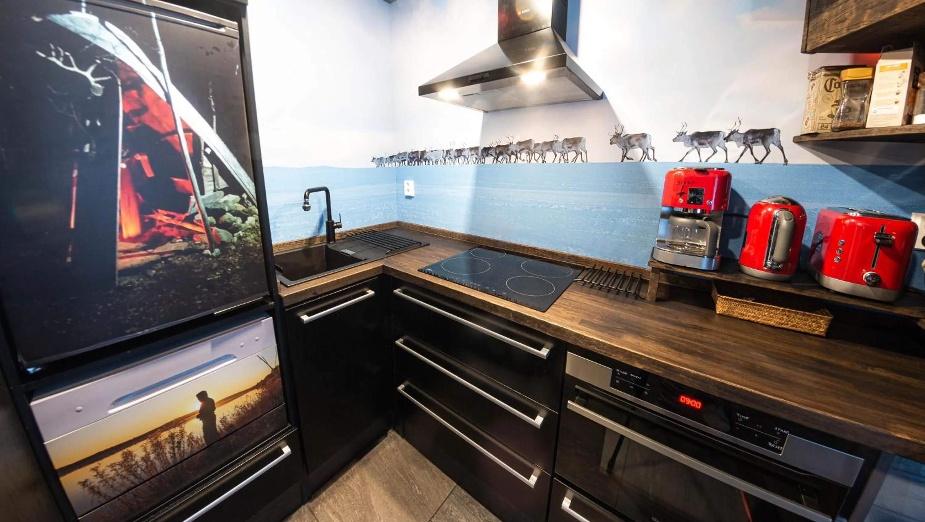 Kitchen or kitchenette in Tundrea Holiday Resort