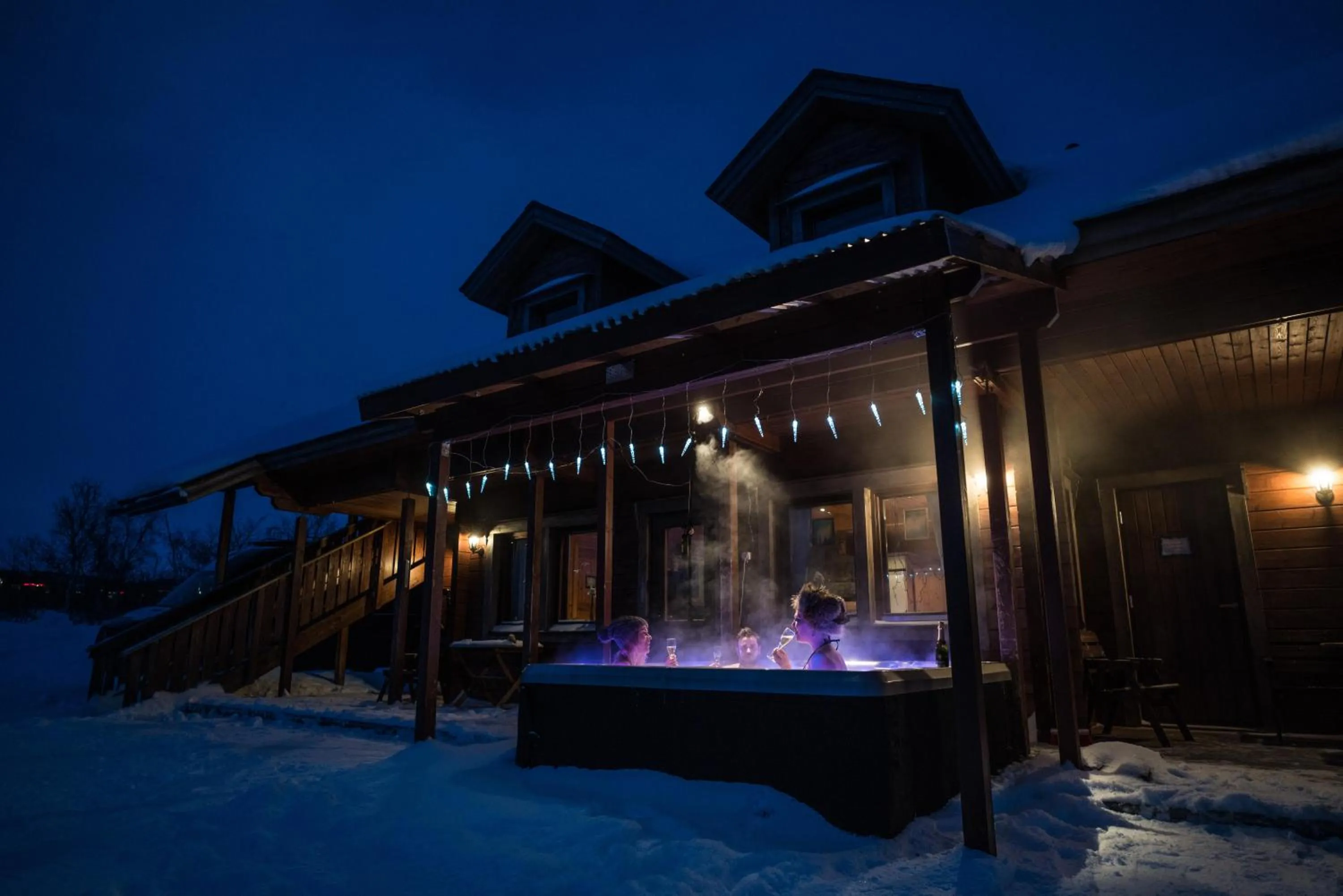 Hot Spring Bath in Tundrea Holiday Resort