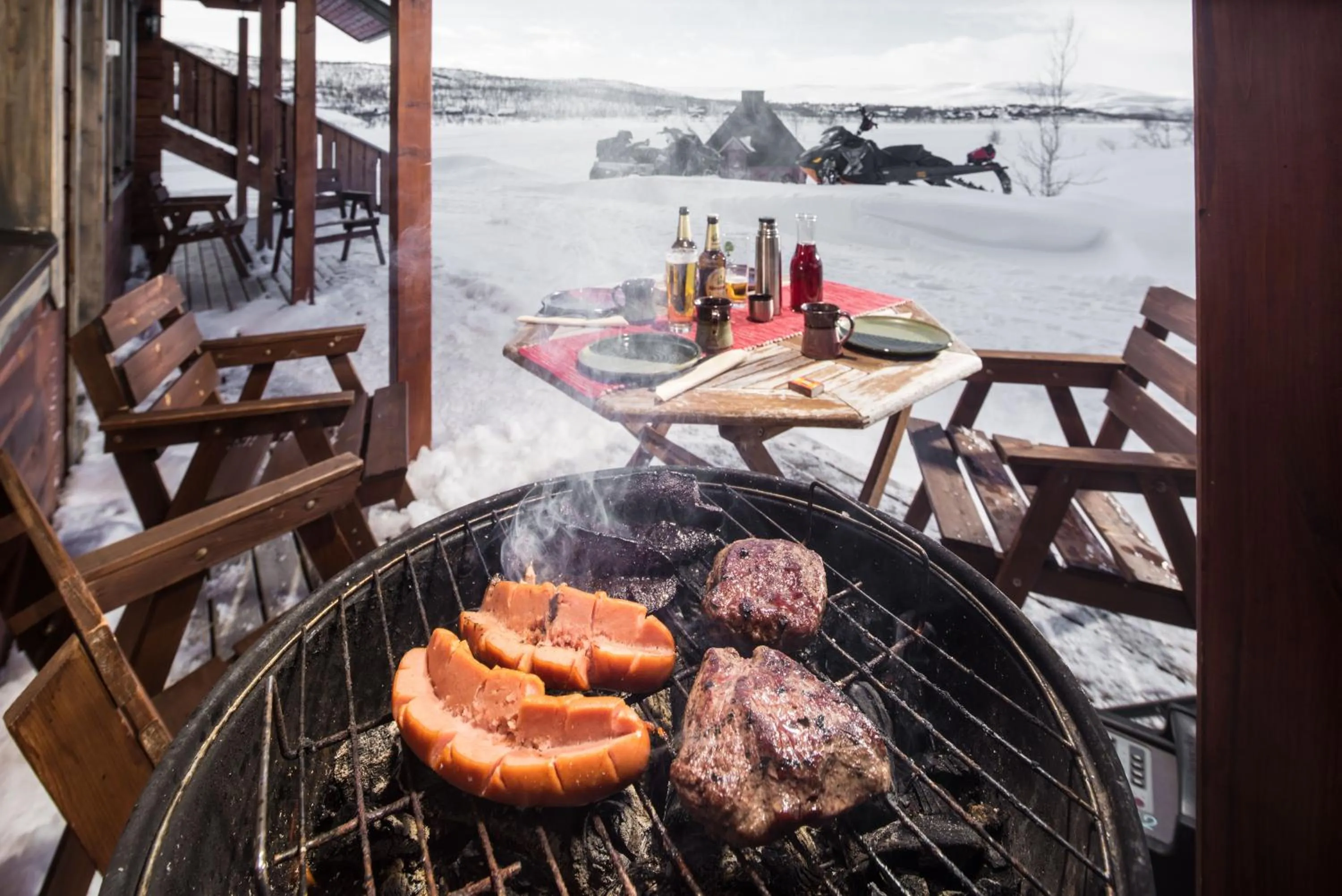 Food and drinks in Tundrea Holiday Resort