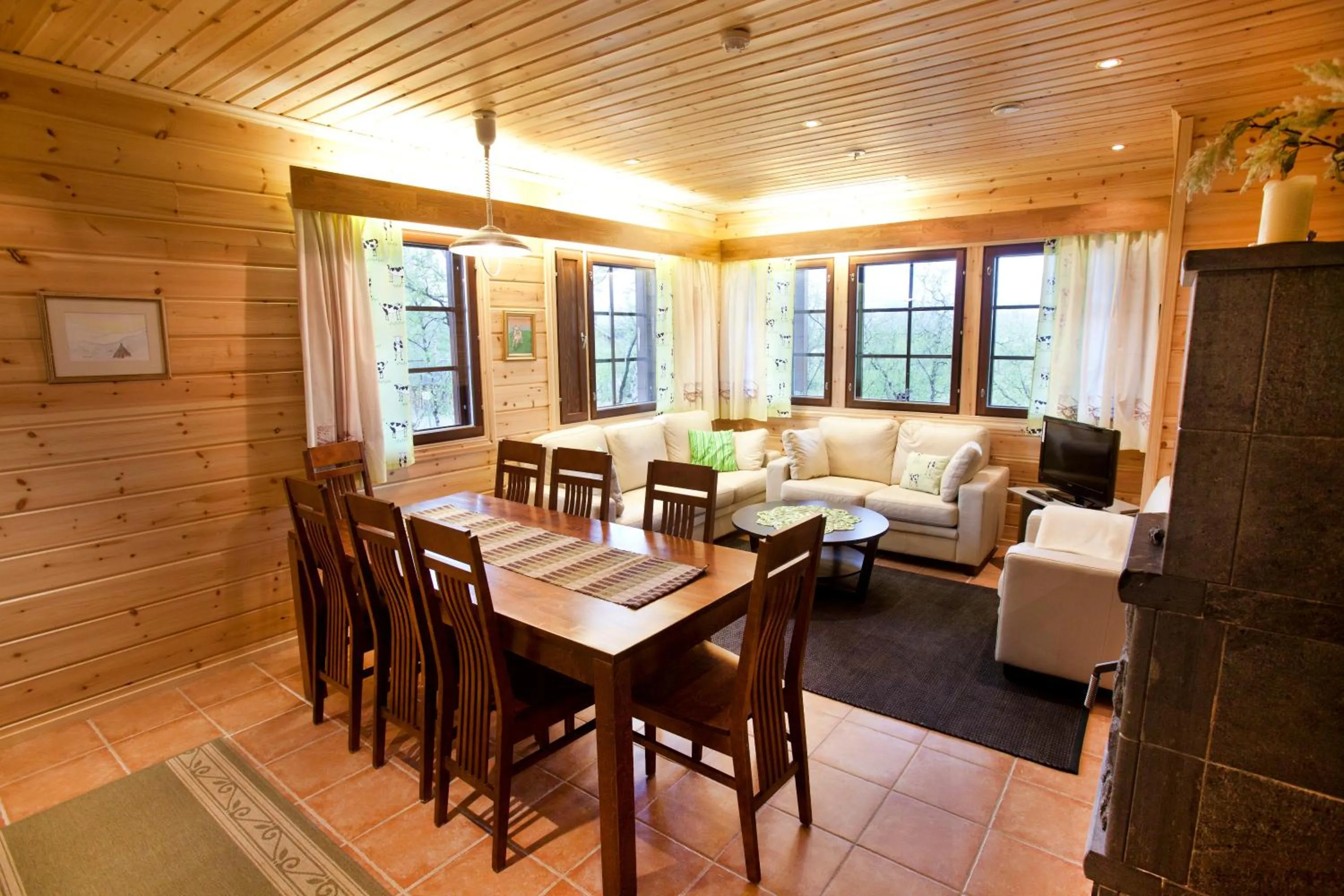 Living room in Tundrea Holiday Resort