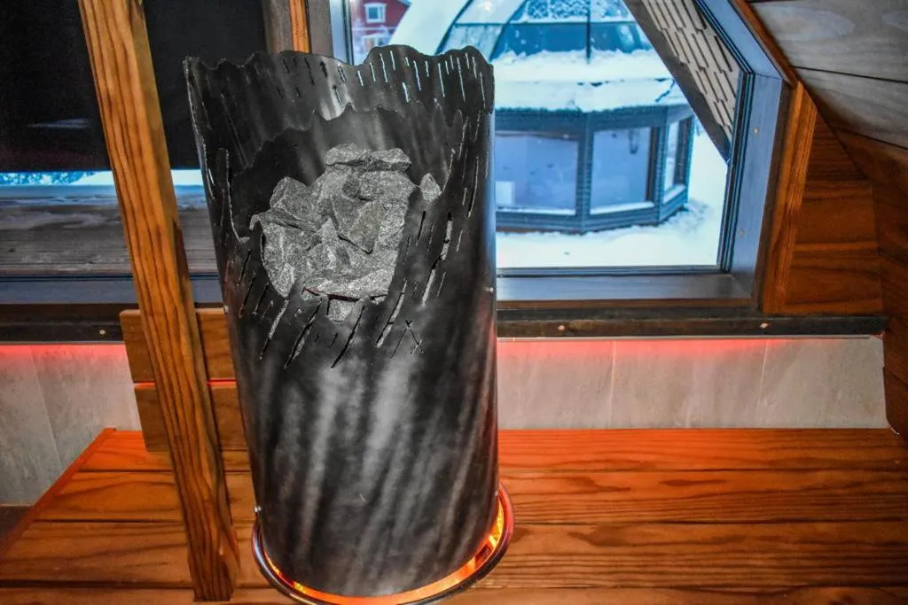 Sauna in Tundrea Holiday Resort