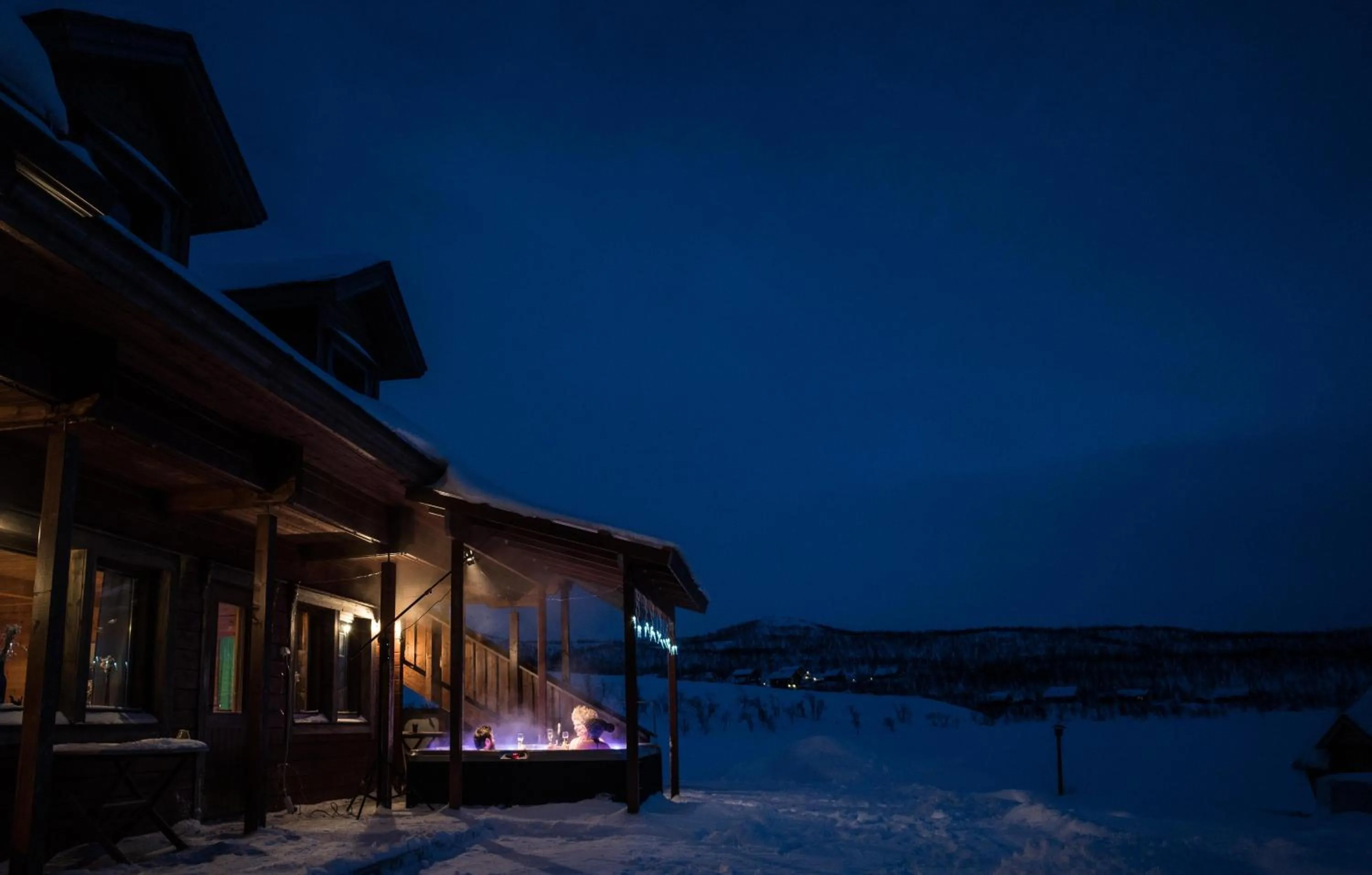 Hot Spring Bath in Tundrea Holiday Resort
