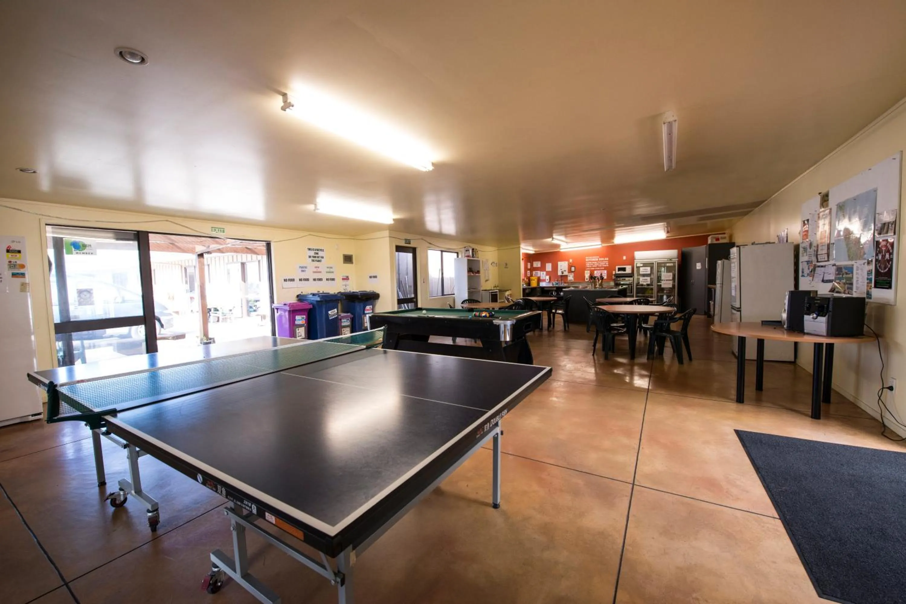 Game Room in Beachcomber Lodge & Backpacker