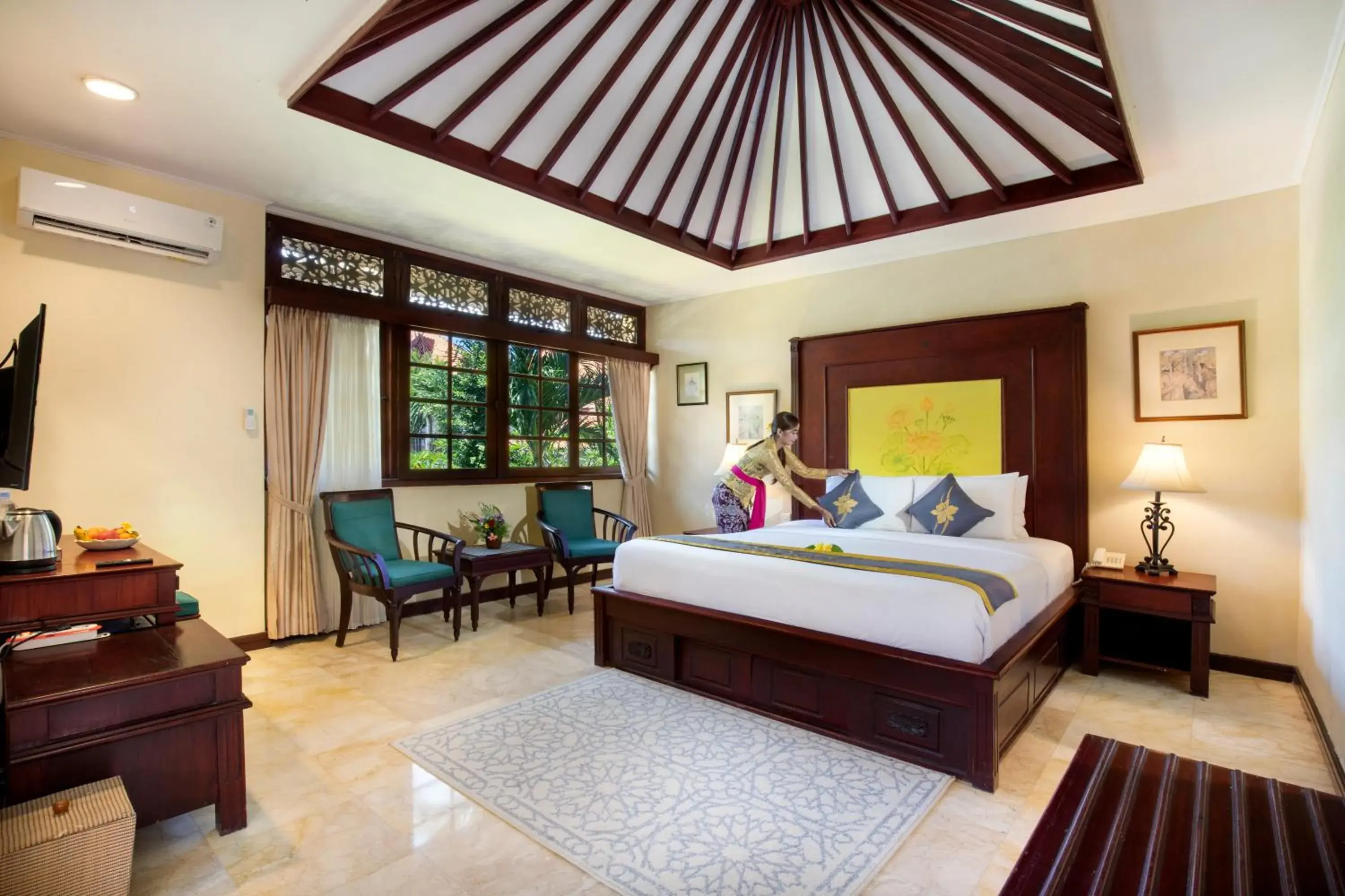 Bedroom, Bed in Royal Hotel and Villa Bali Bedroom, Bed in Royal Hotel and Villa Bali