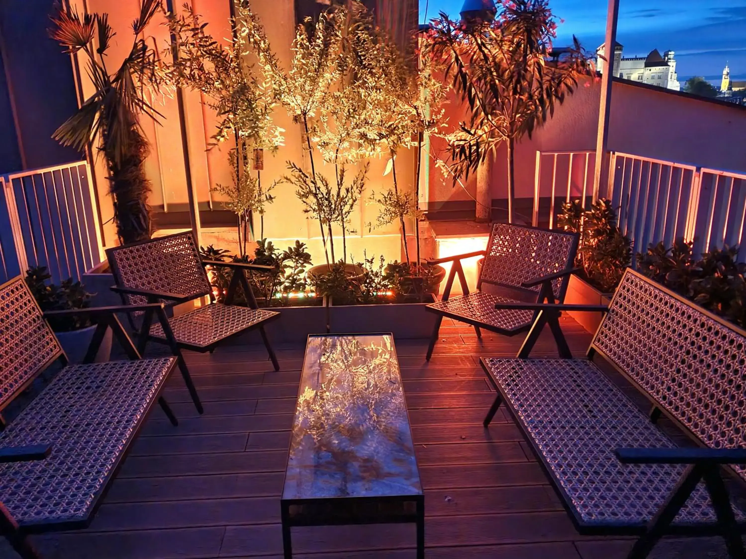 Balcony/Terrace in Holiday Suites Cracow