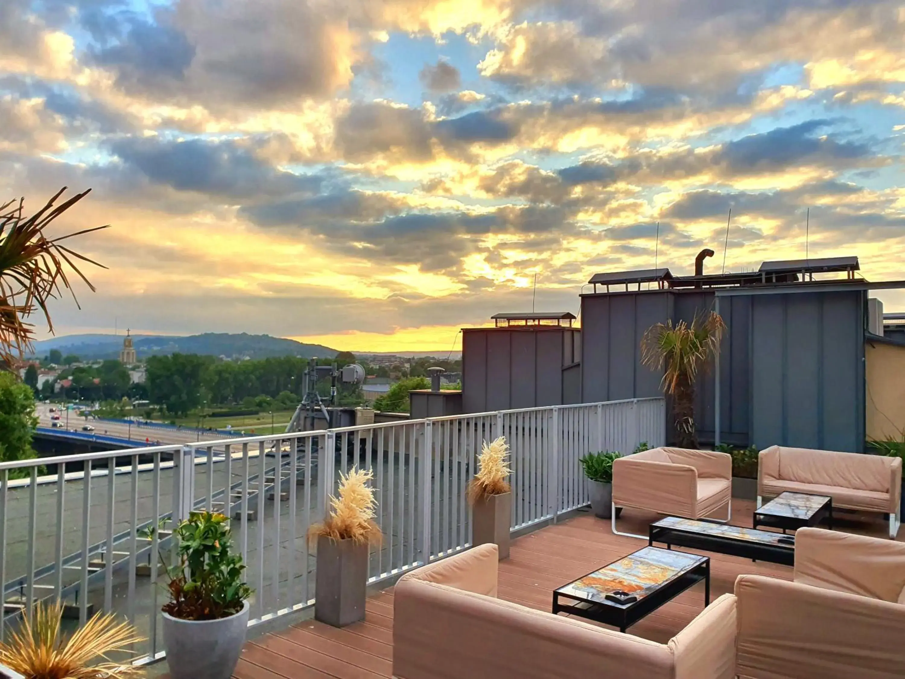 Balcony/Terrace in Holiday Suites Cracow